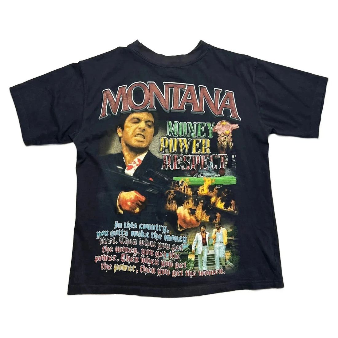 Marino Norwood Scarface Tee - Black - M