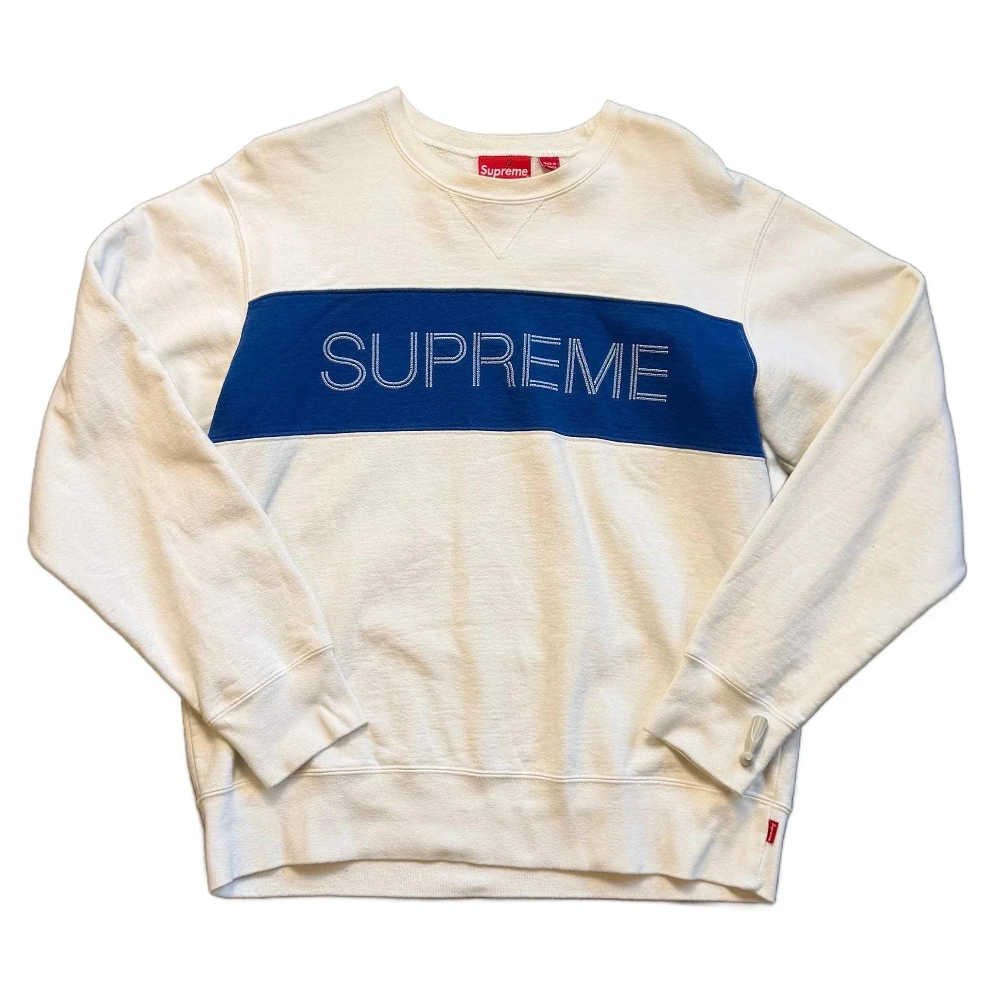 Supreme Sweatshirt - White - L