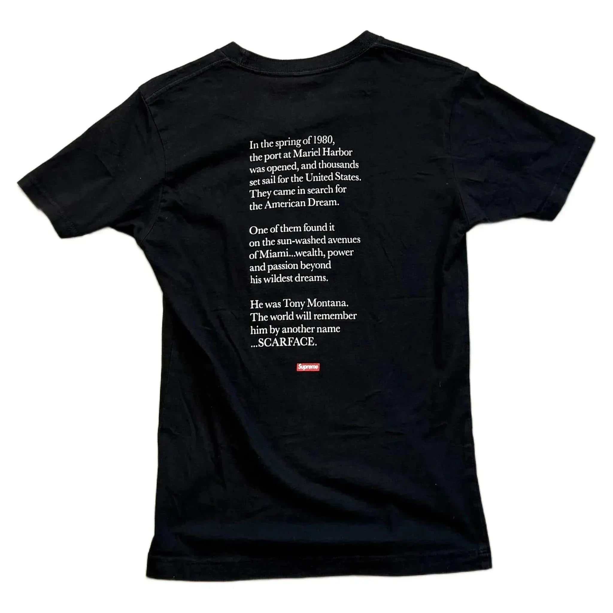 Supreme Scarface T-shirt - Black - M
