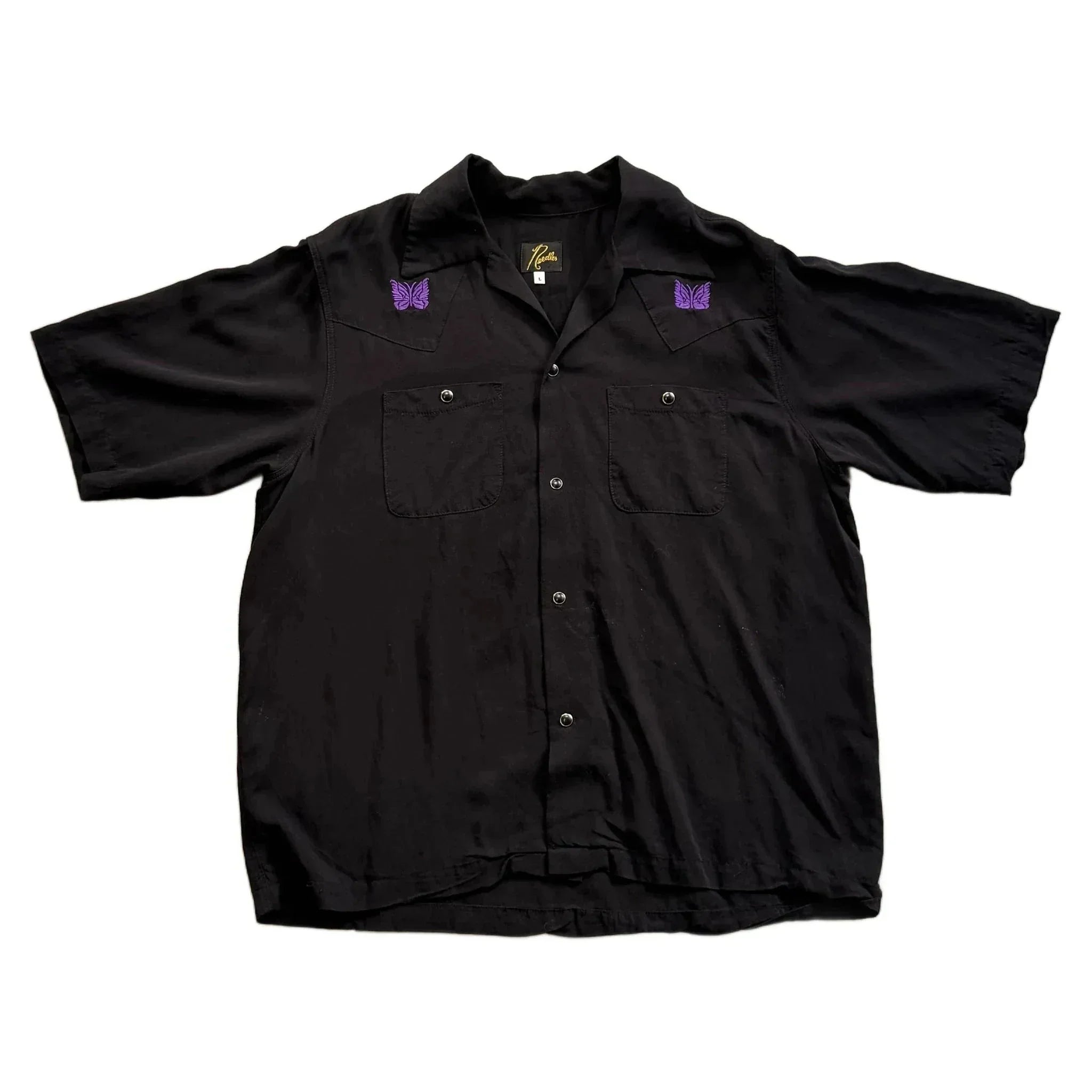 Needles Shirt - Black - L