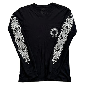 Chrome Hearts Long Sleeve Tee - Black - S