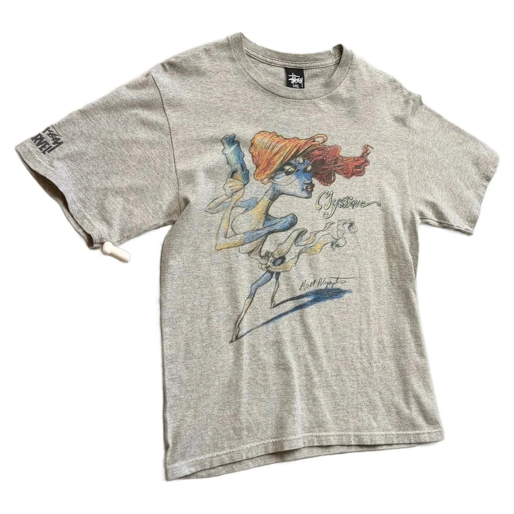 Stussy x Marvel T-Shirt - Grey - S