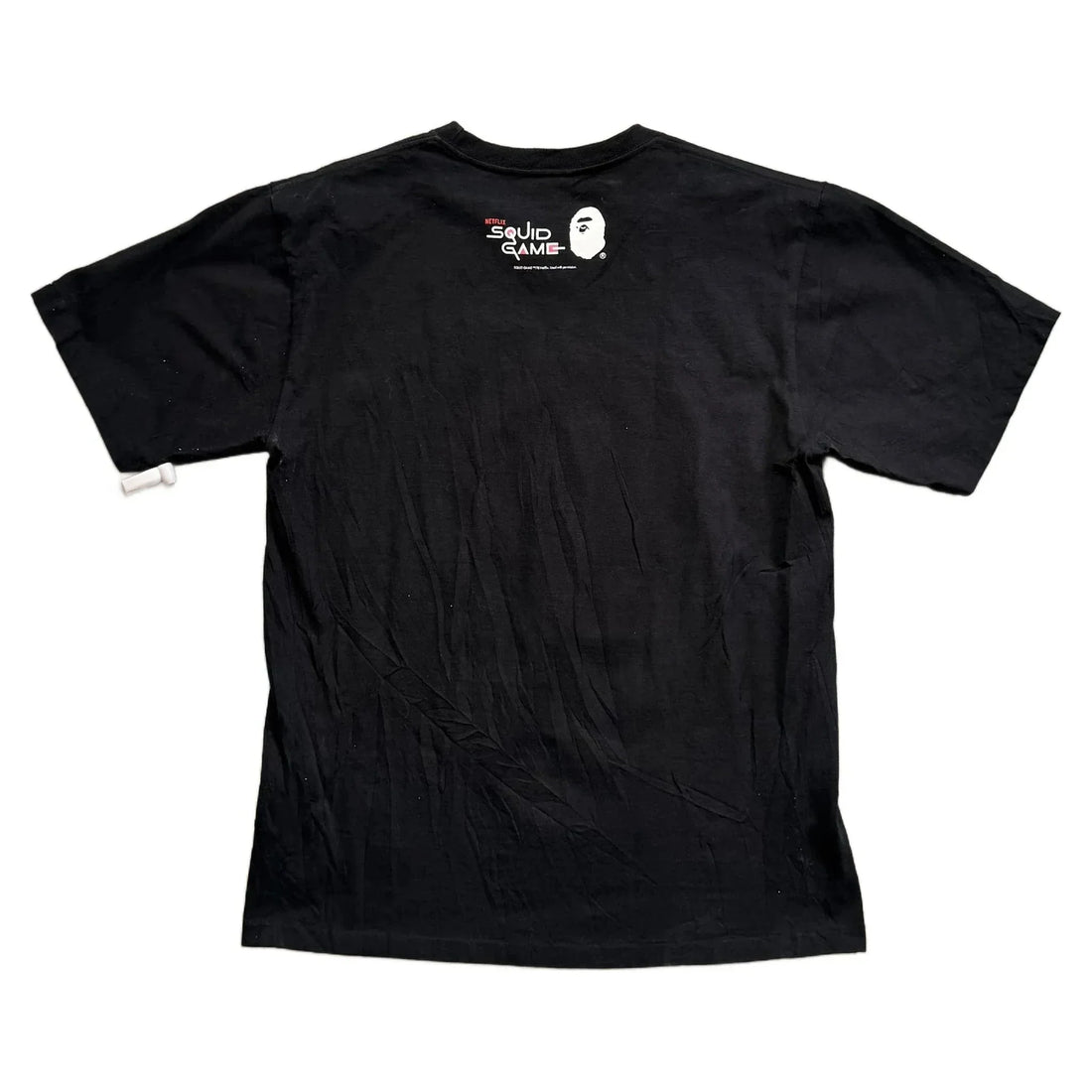 A Bathing Ape (BAPE) T-Shirt - Black - L - Squid Game