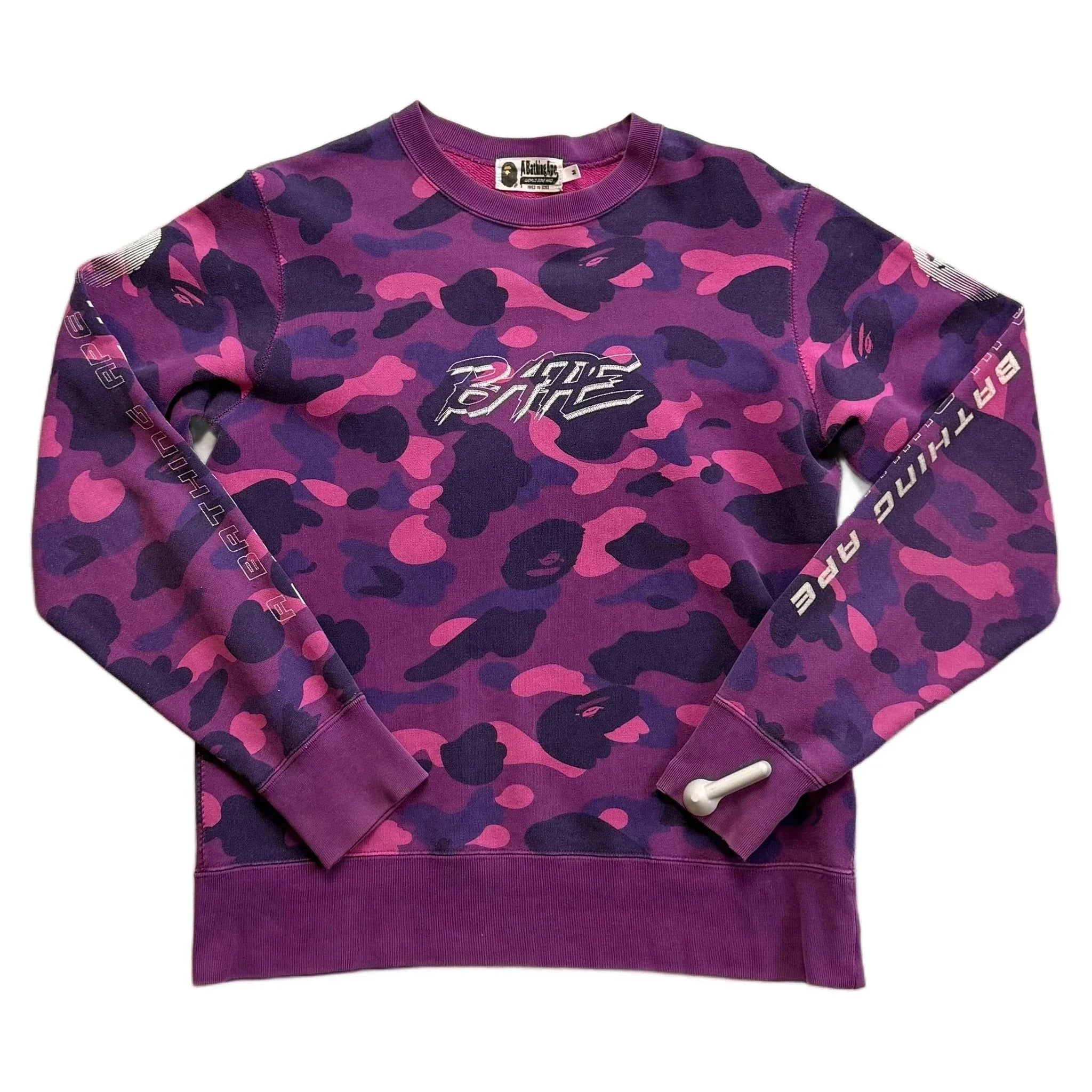A Bathing Ape (BAPE) Sweatshirt - Purple - M