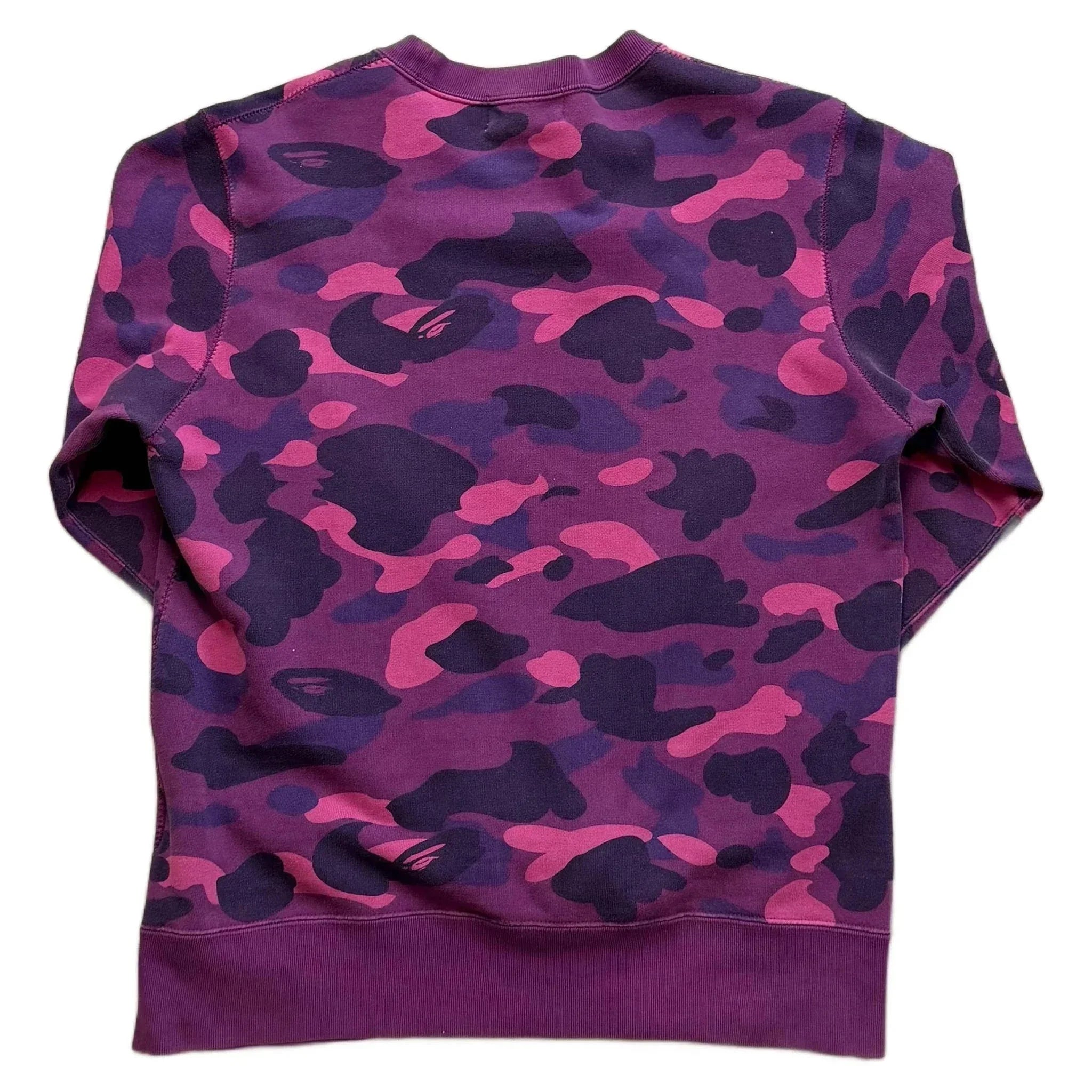 A Bathing Ape (BAPE) Sweatshirt - Purple - M