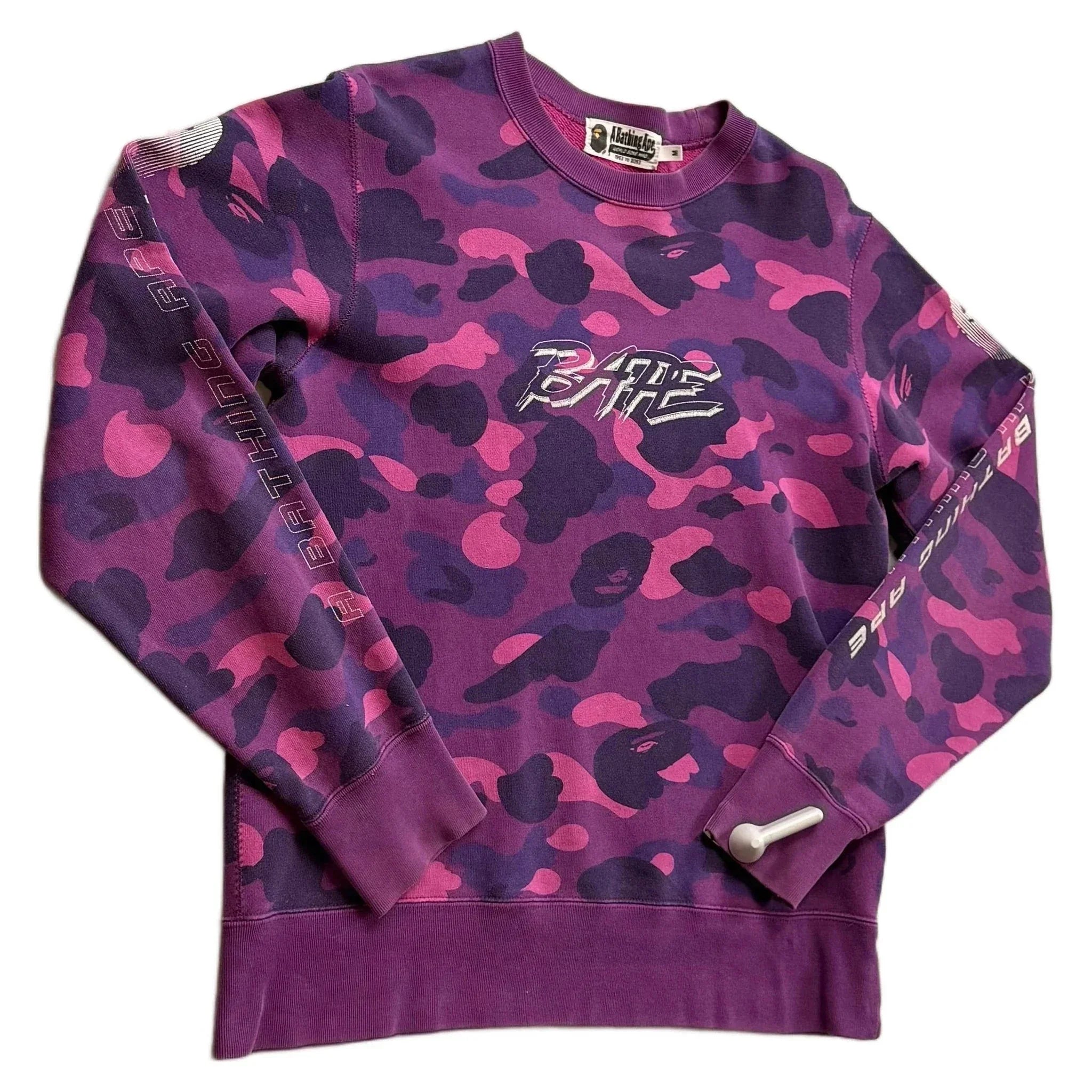 A Bathing Ape (BAPE) Sweatshirt - Purple - M