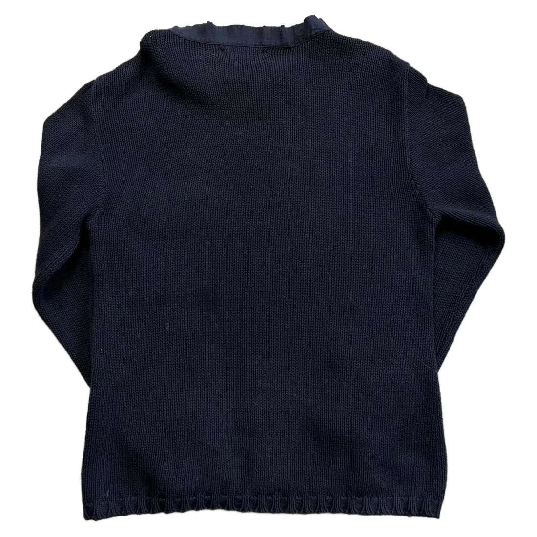 Stone Island Knitted Sweatshirt - Navy - XL