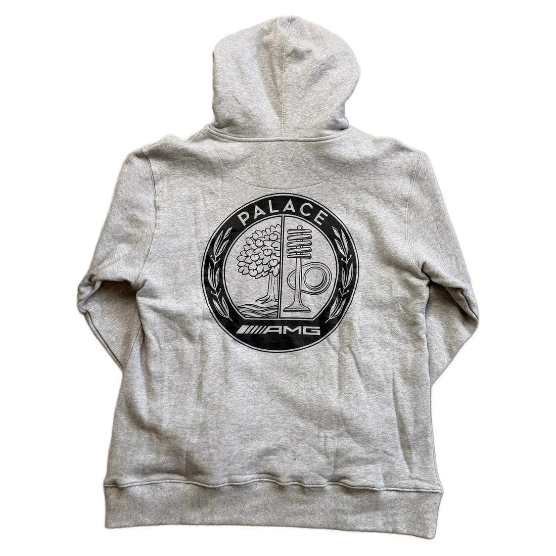 Palace x Mercedes AMG Hoodie - Grey - XL