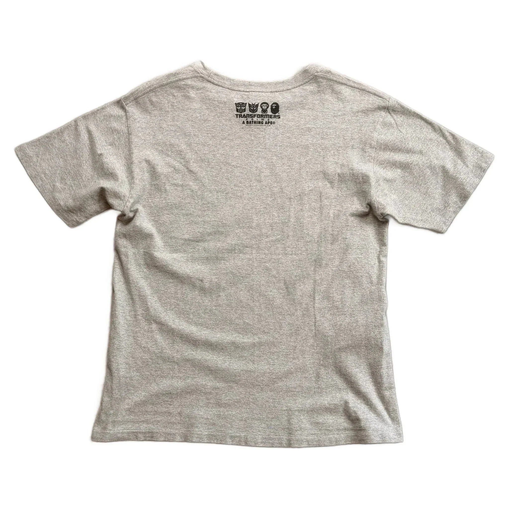 A Bathing Ape (BAPE) x Transformers T-Shirt - Grey - M