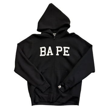 A Bathing Ape (BAPE) Zip Up Hoodie - Black - L