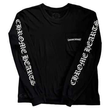 Chrome Hearts Long Sleeve Tee - Black - M