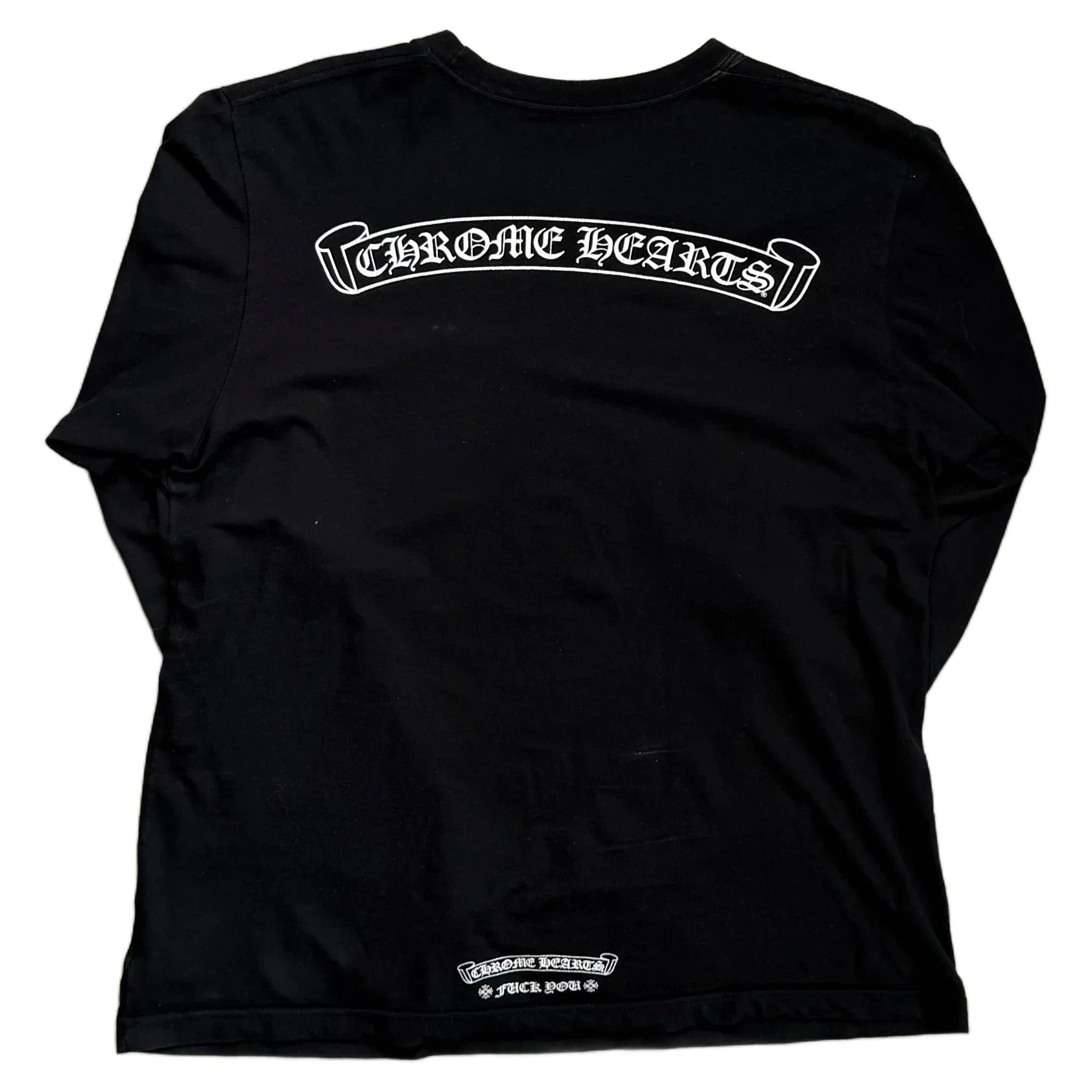 Chrome Hearts Long Sleeve Tee - Black - M
