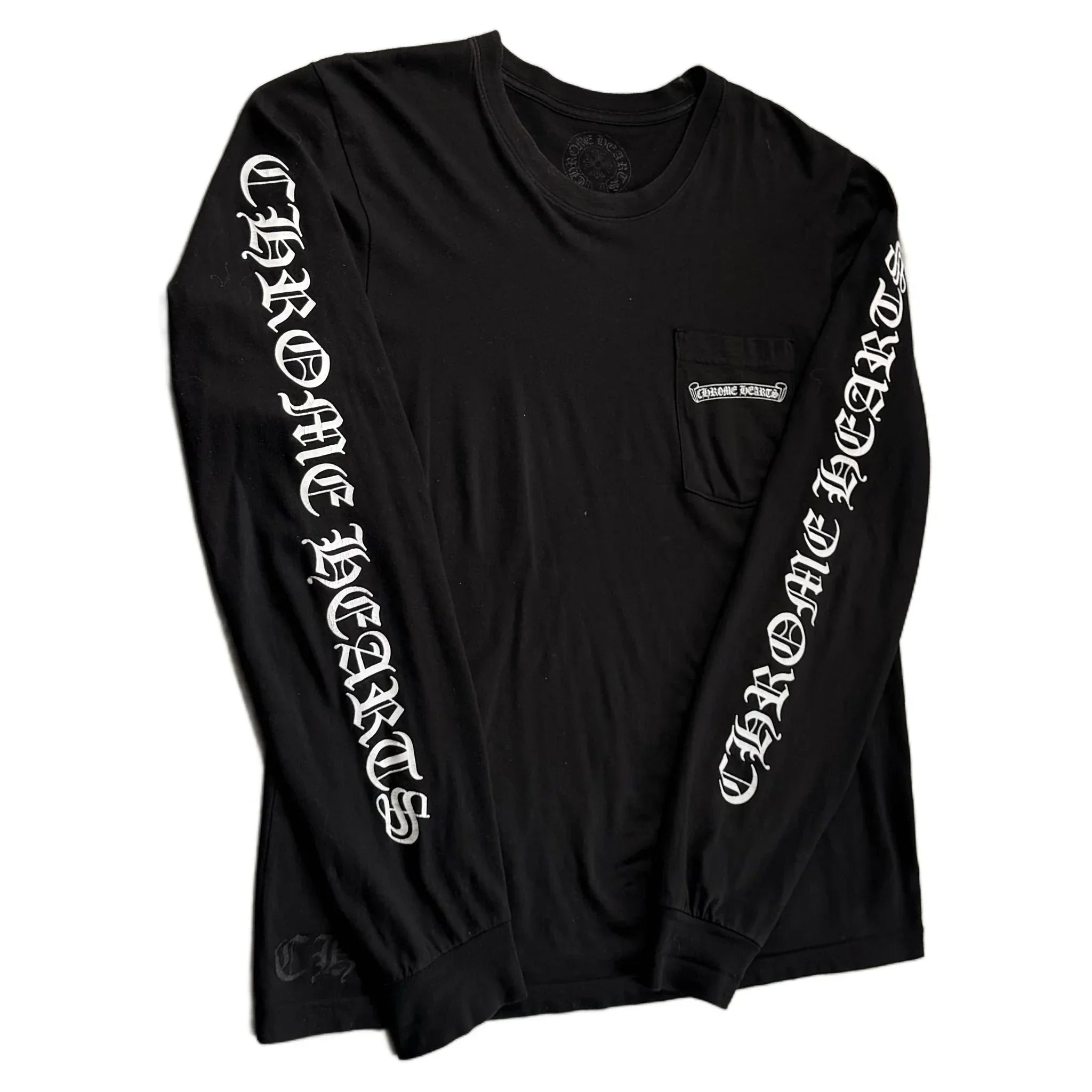 Chrome Hearts Long Sleeve Tee - Black - M
