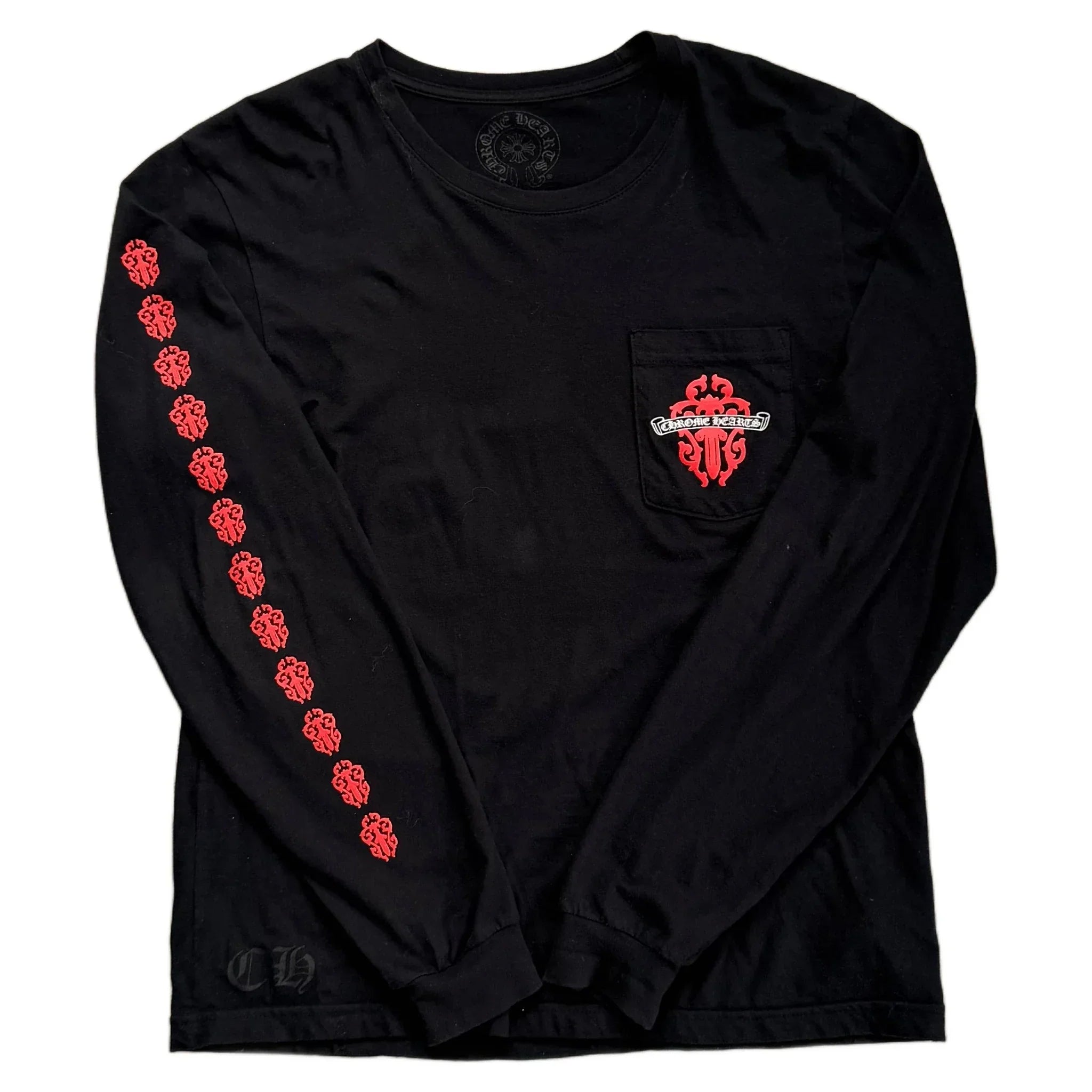 Chrome Hearts Long Sleeve Tee - Black - M