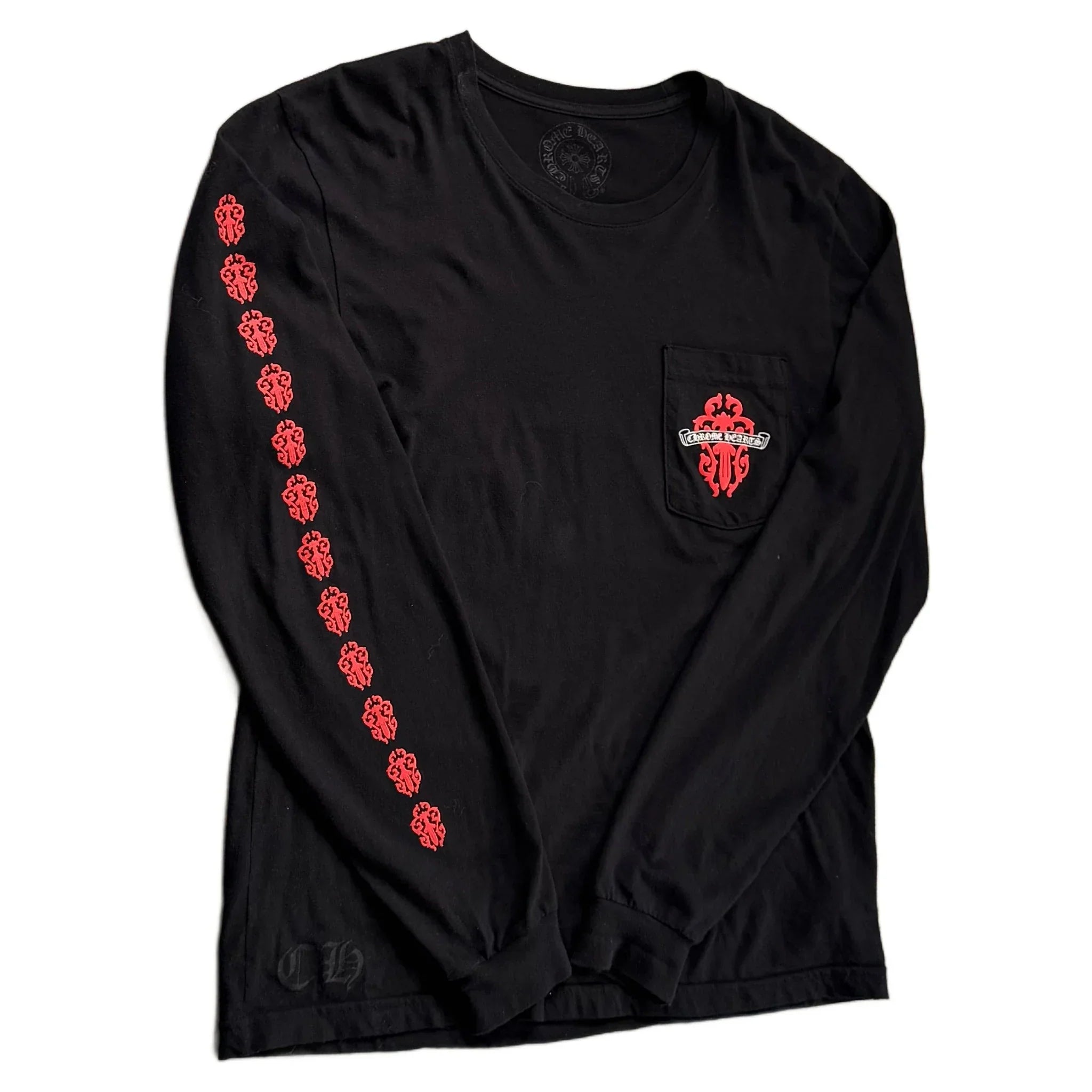 Chrome Hearts Long Sleeve Tee - Black - M
