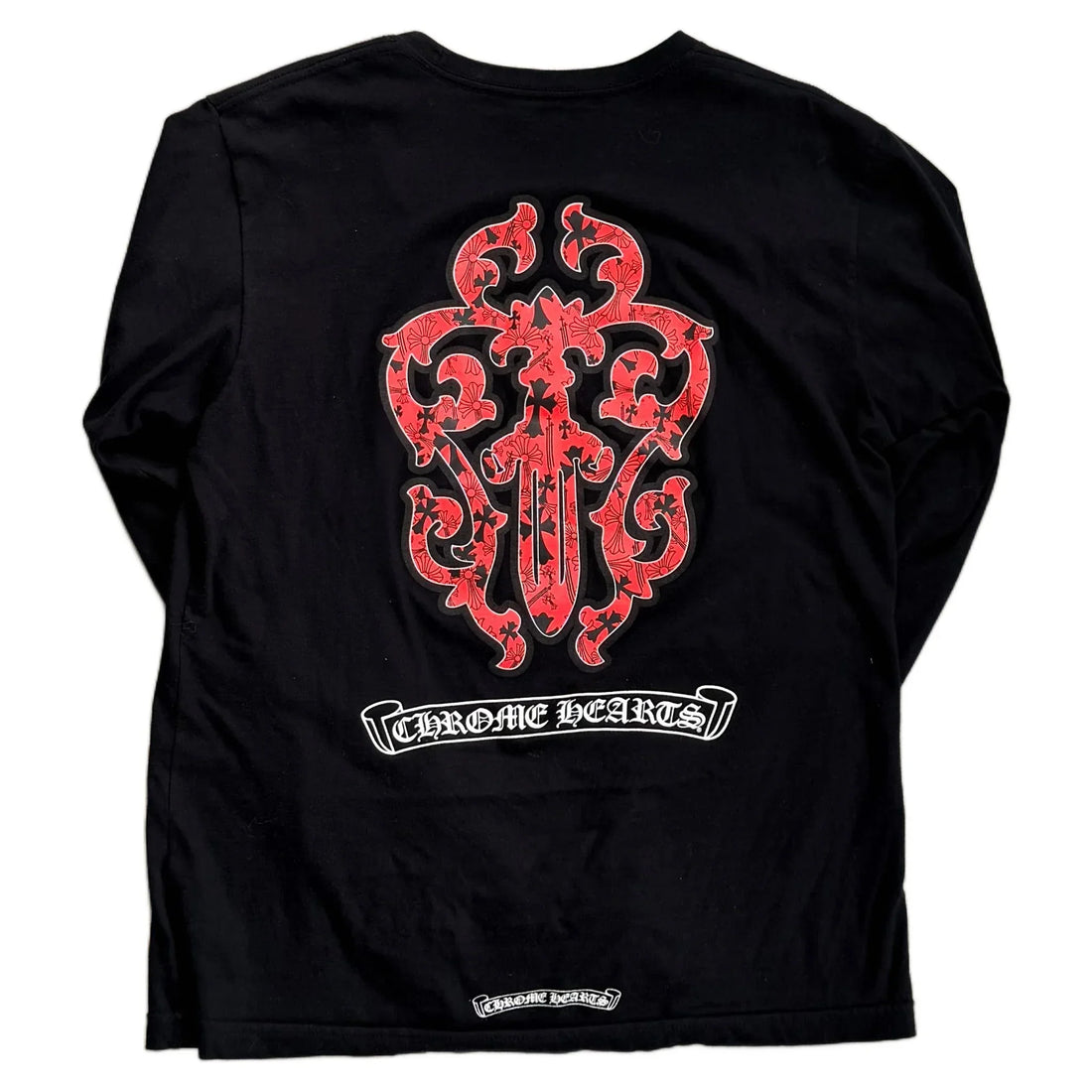 Chrome Hearts Long Sleeve Tee - Black - M