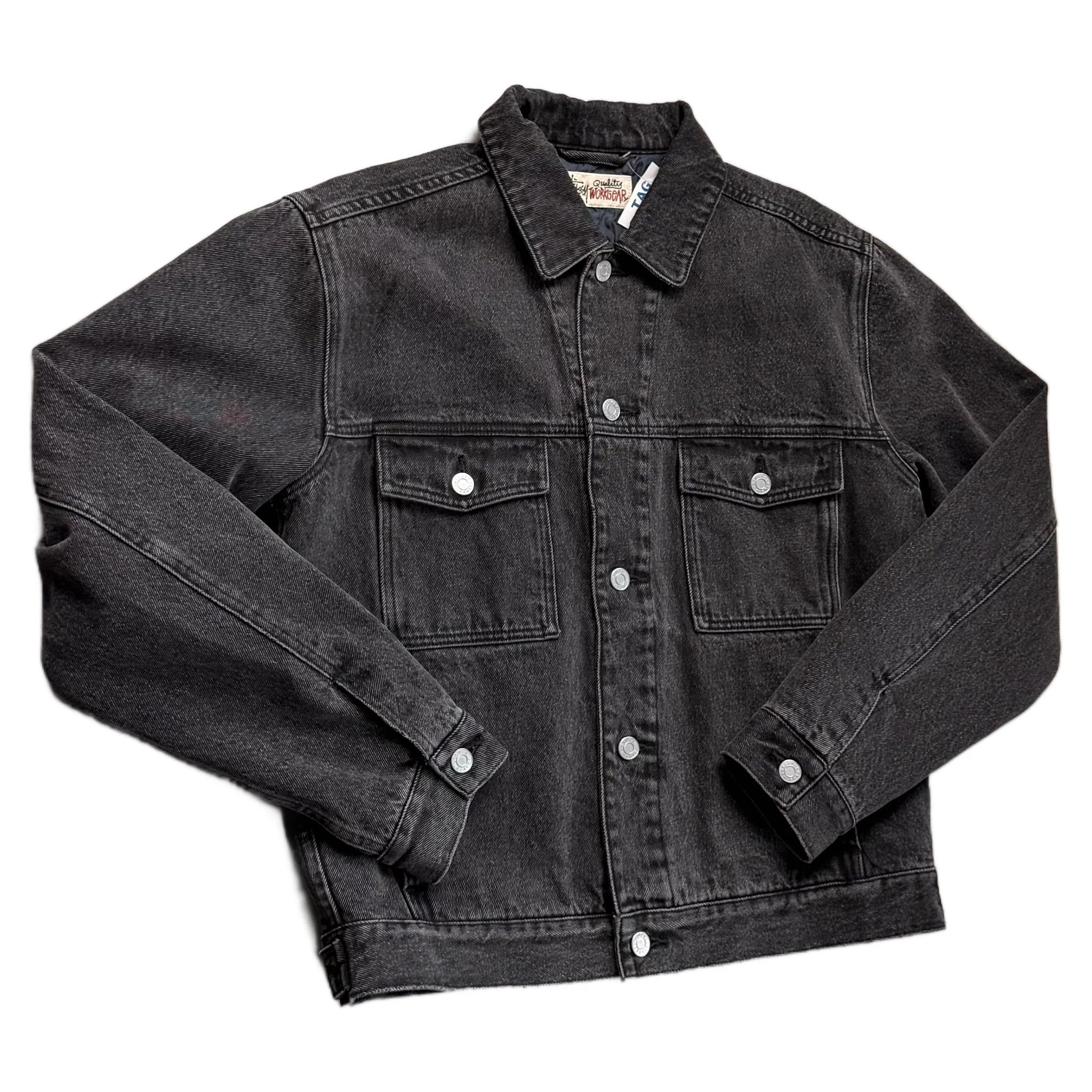 Stussy Denim Jacket - Black - M