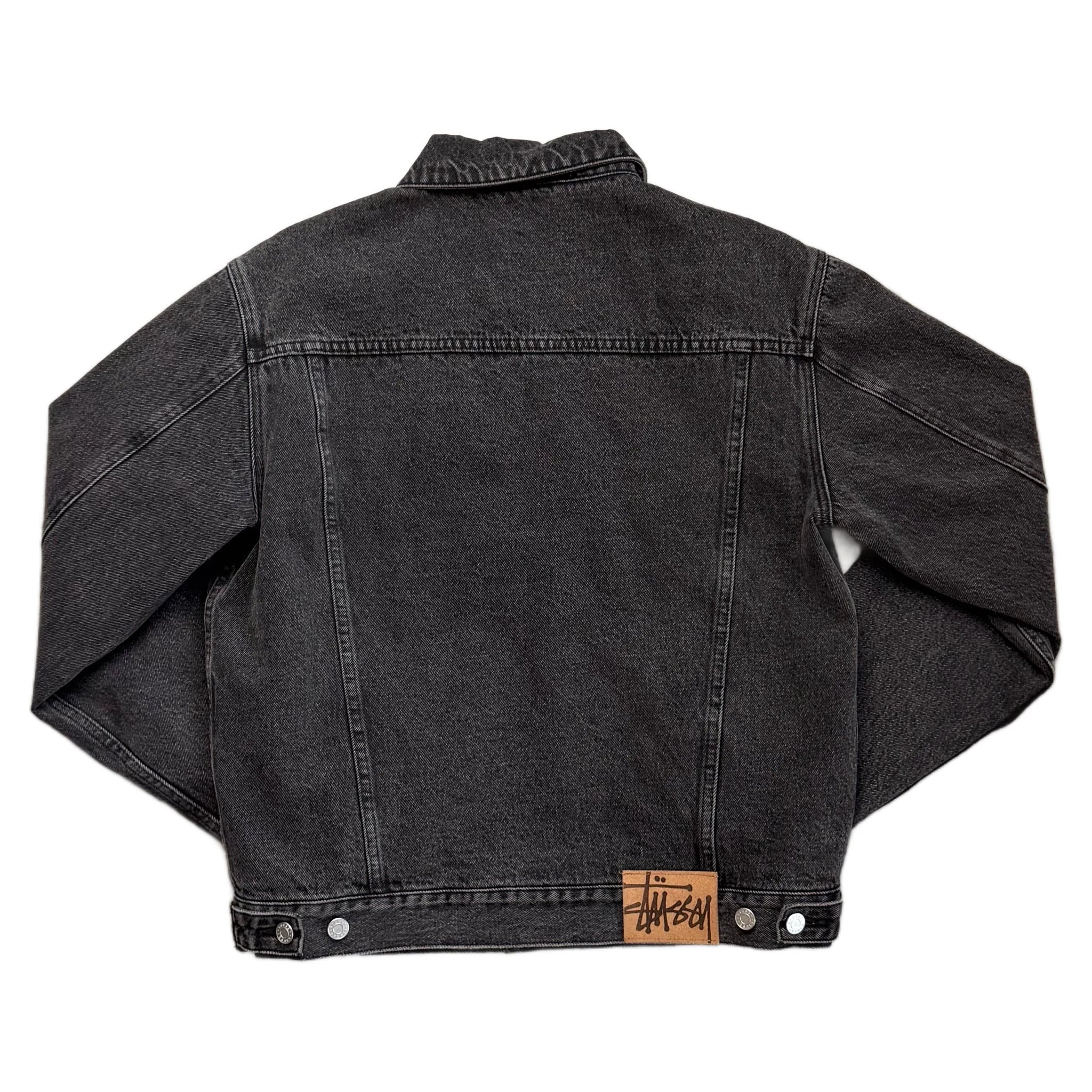 Stussy Denim Jacket - Black - M