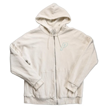 White Palace Zip Up Hoodie - White - XXL