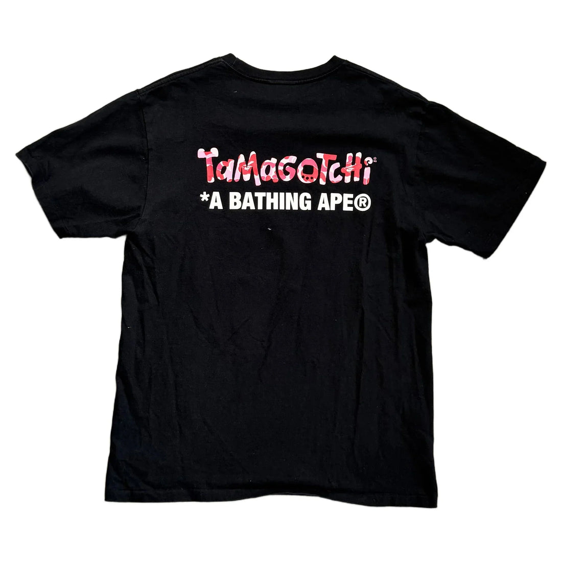 A Bathing Ape (BAPE) T-shirt - Black - L - BAPE x Tamagotchi