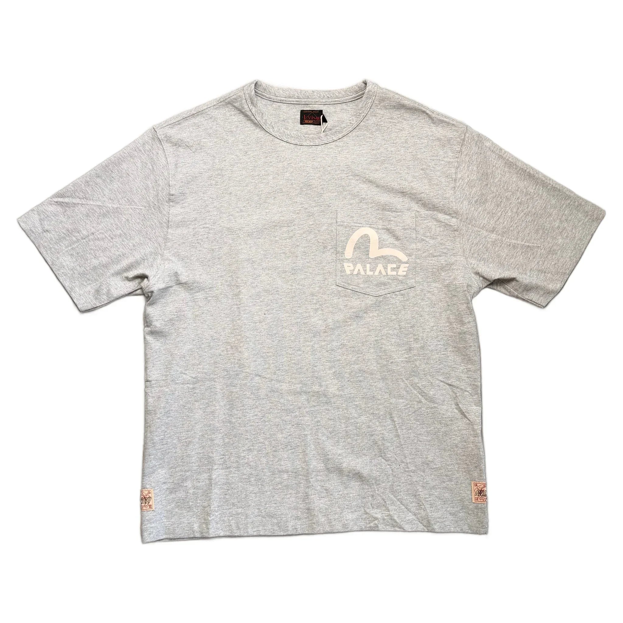 Palace x Evisu Tee - Grey - L