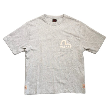 Palace x Evisu Tee - Grey - L