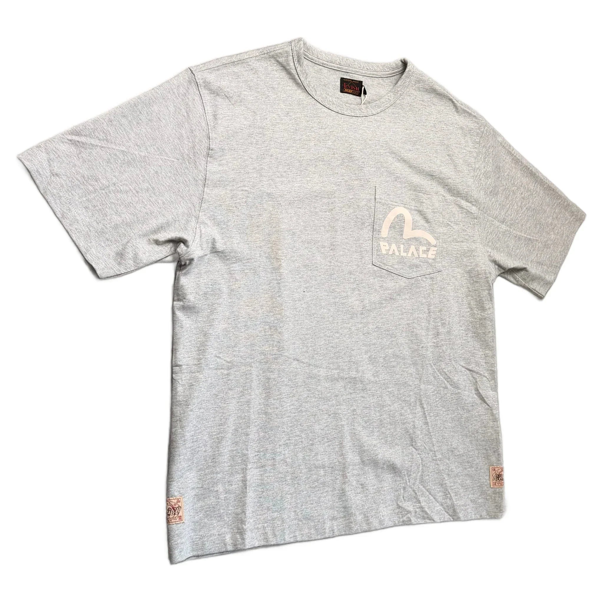 Palace x Evisu Tee - Grey - L