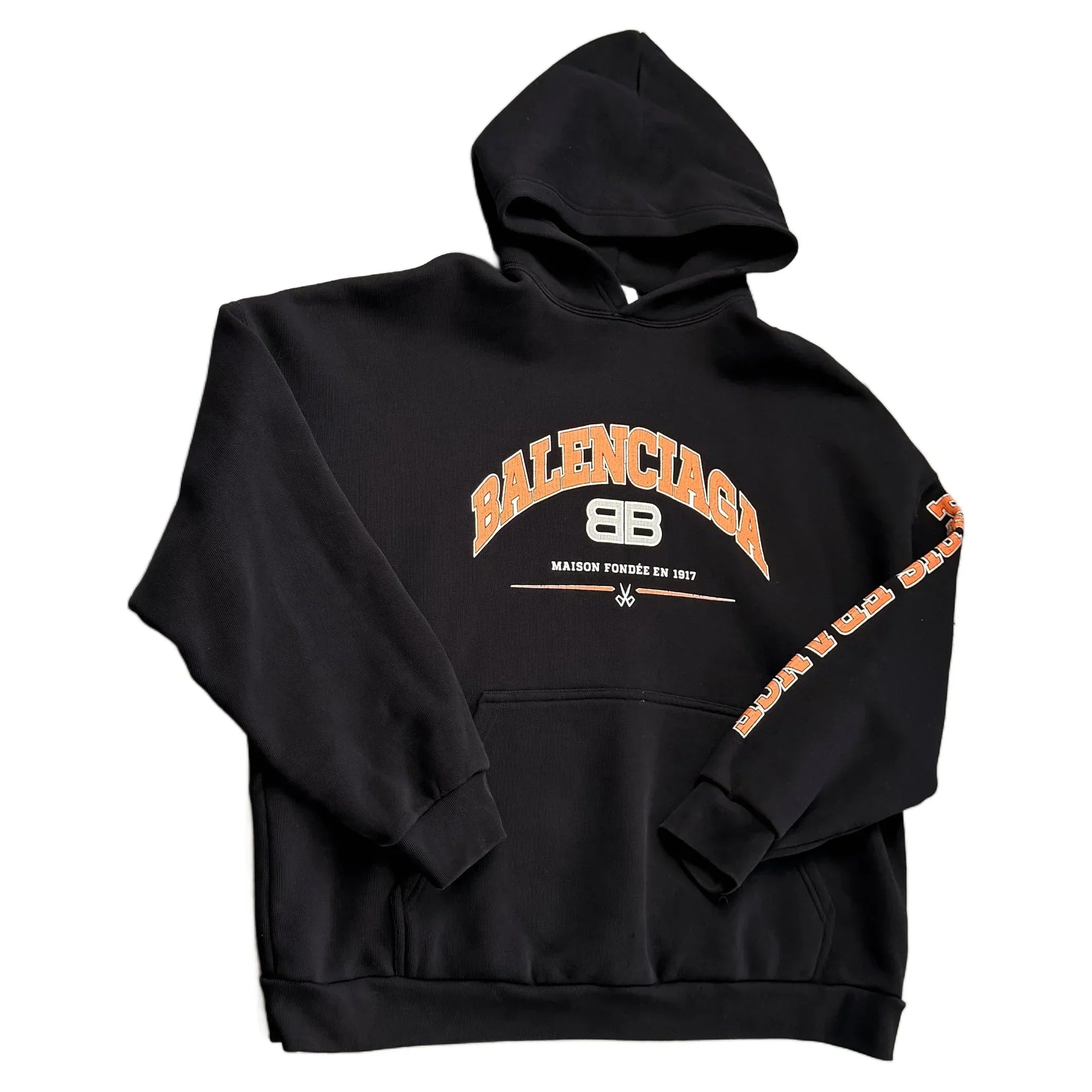 Balenciaga Hoodie - Black - S