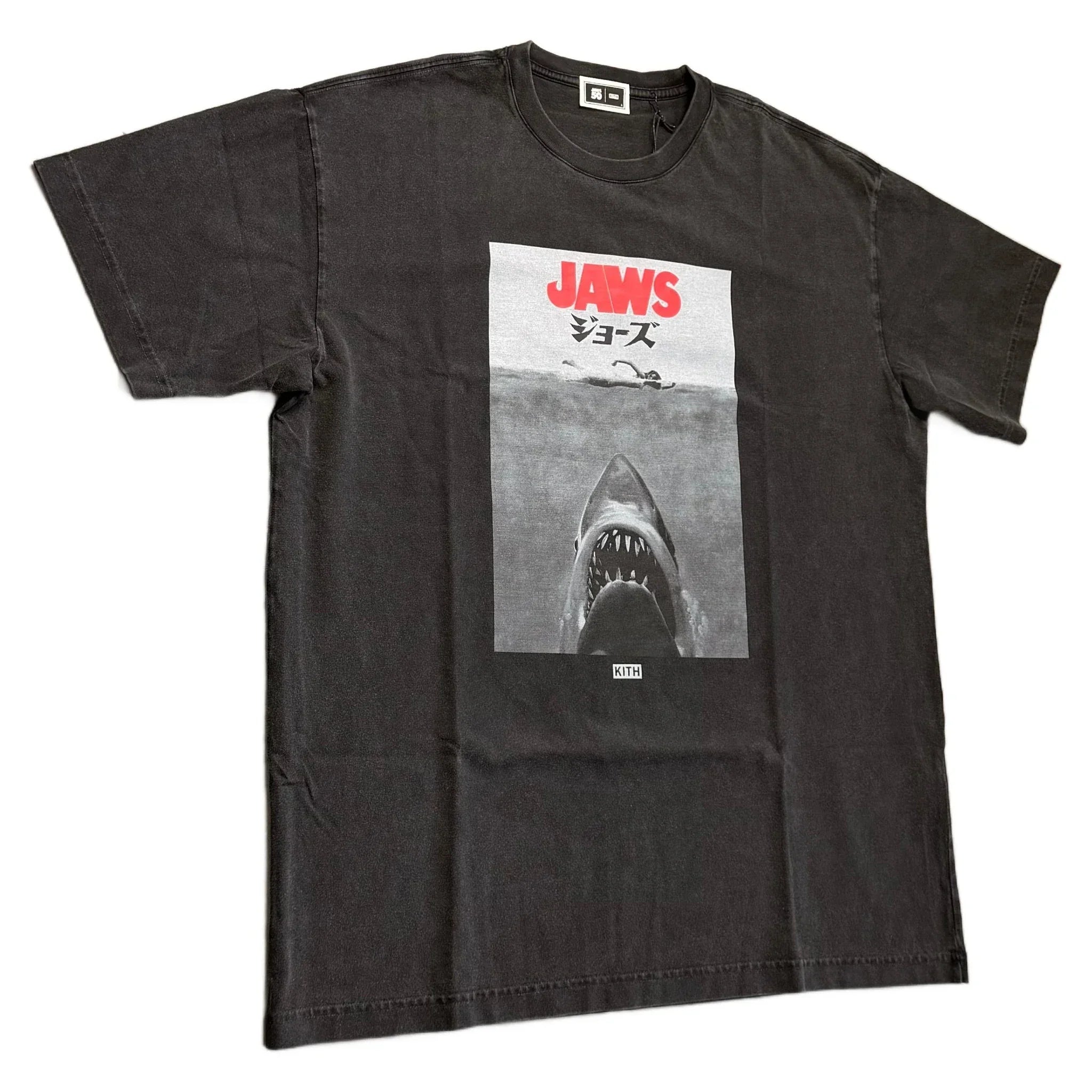 Kith x Jaws Tee - Black - L