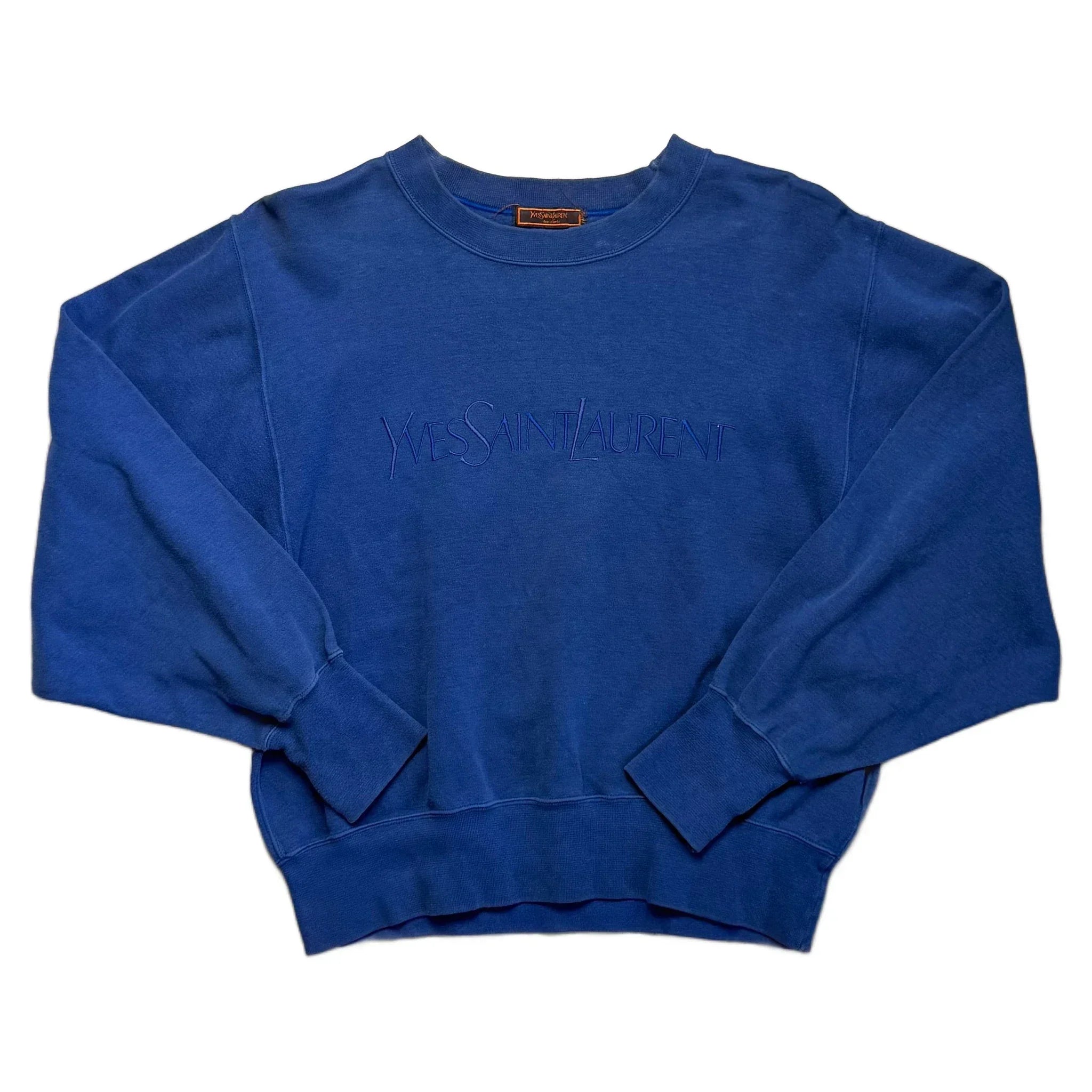 Yves Saint Laurent (YSL) Sweatshirt - Blue - M
