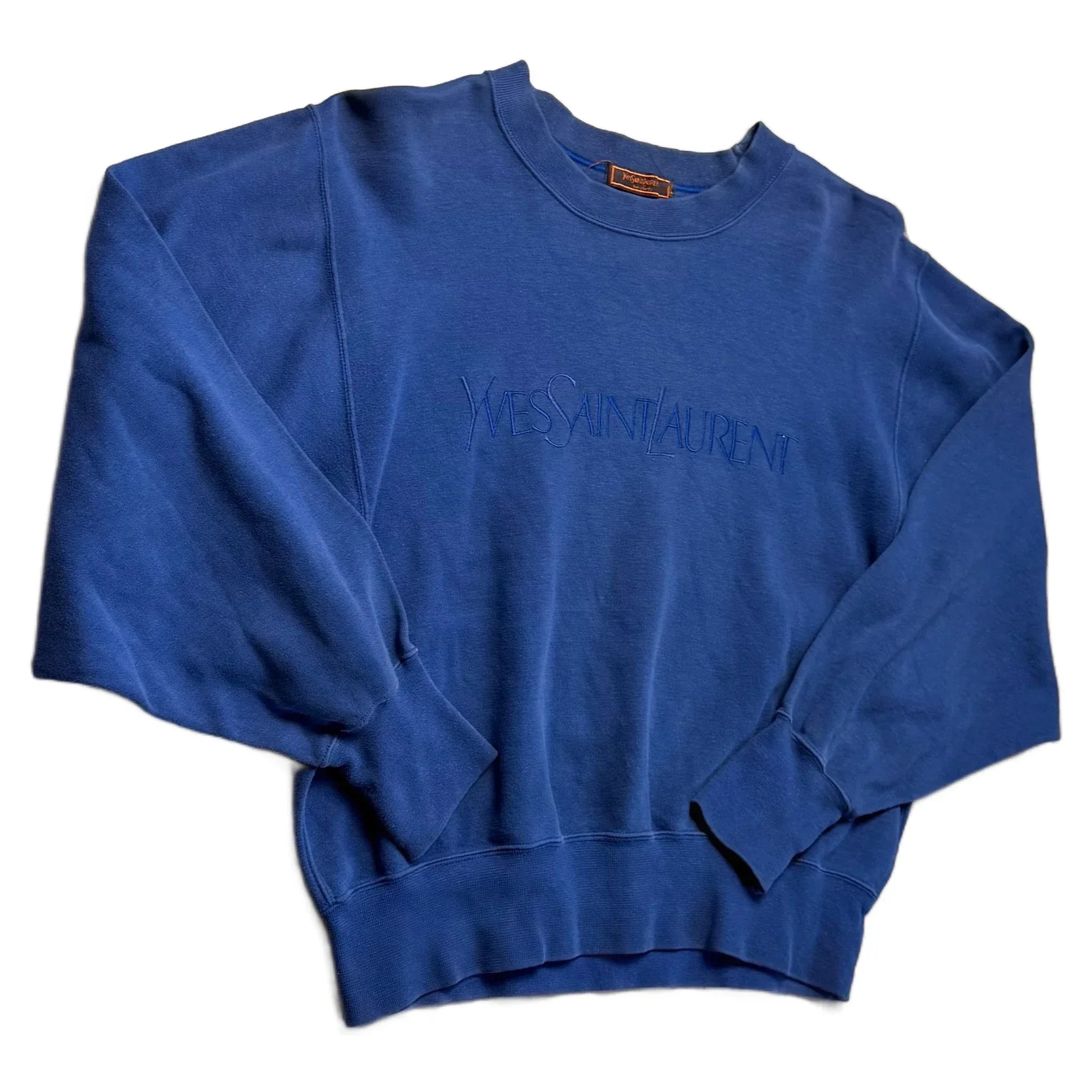 Yves Saint Laurent (YSL) Sweatshirt - Blue - M