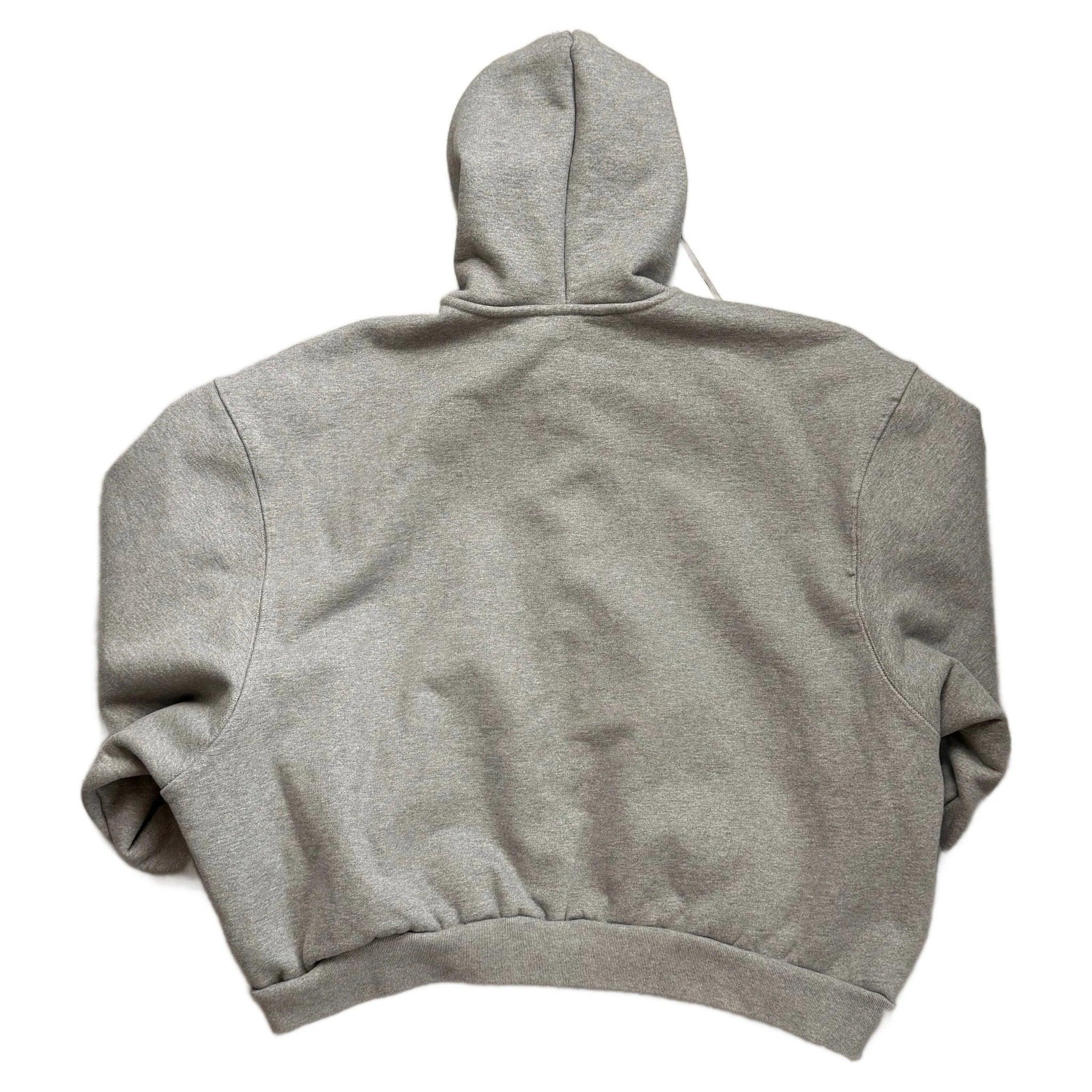 Balenciaga Zip Up Hoodie - Grey - S
