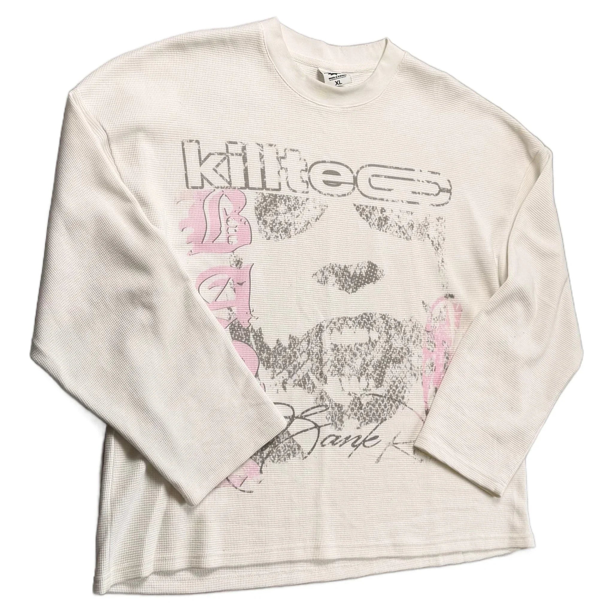 Killtec Waffle Long Sleeve - White - XL