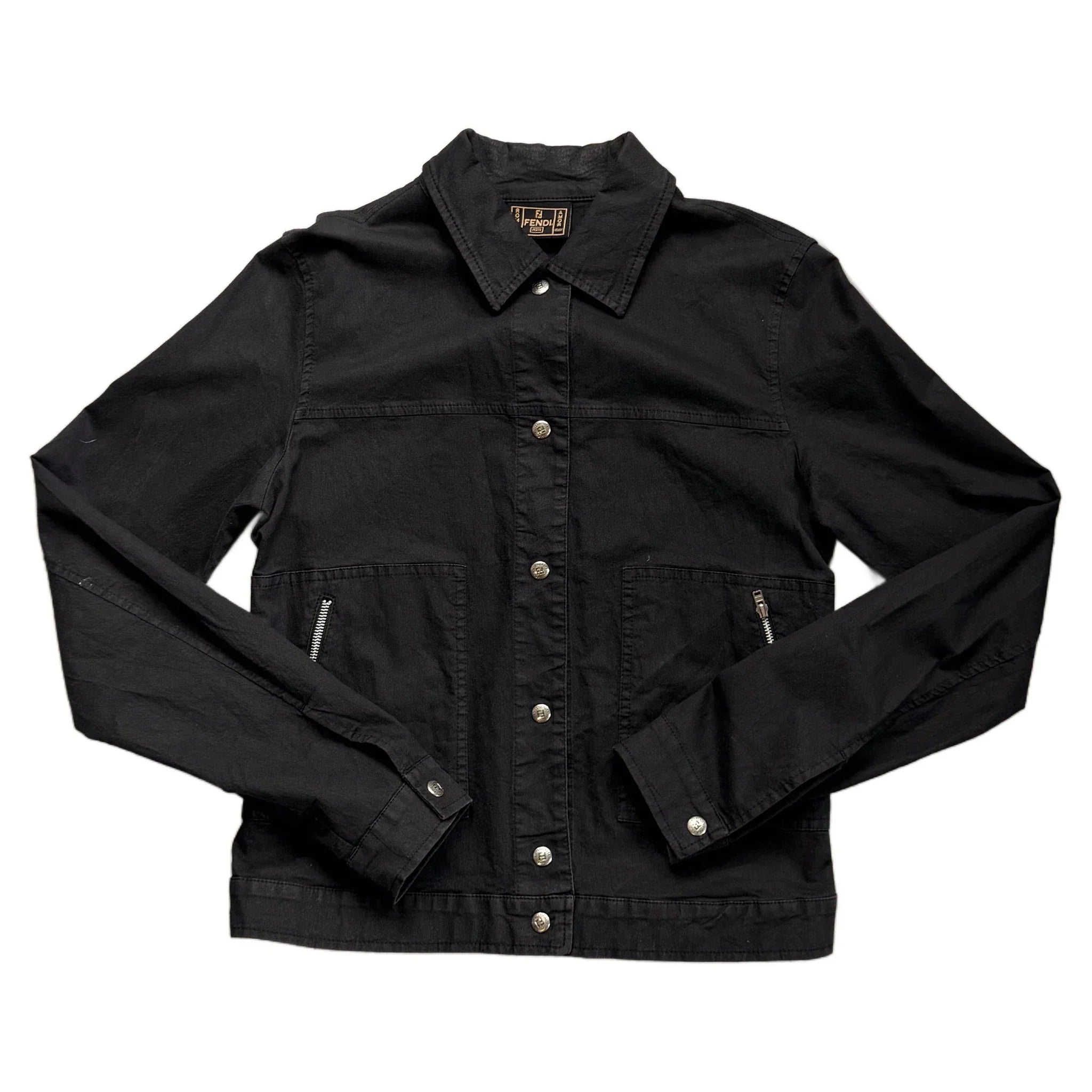 Fendi Jacket - Black - S