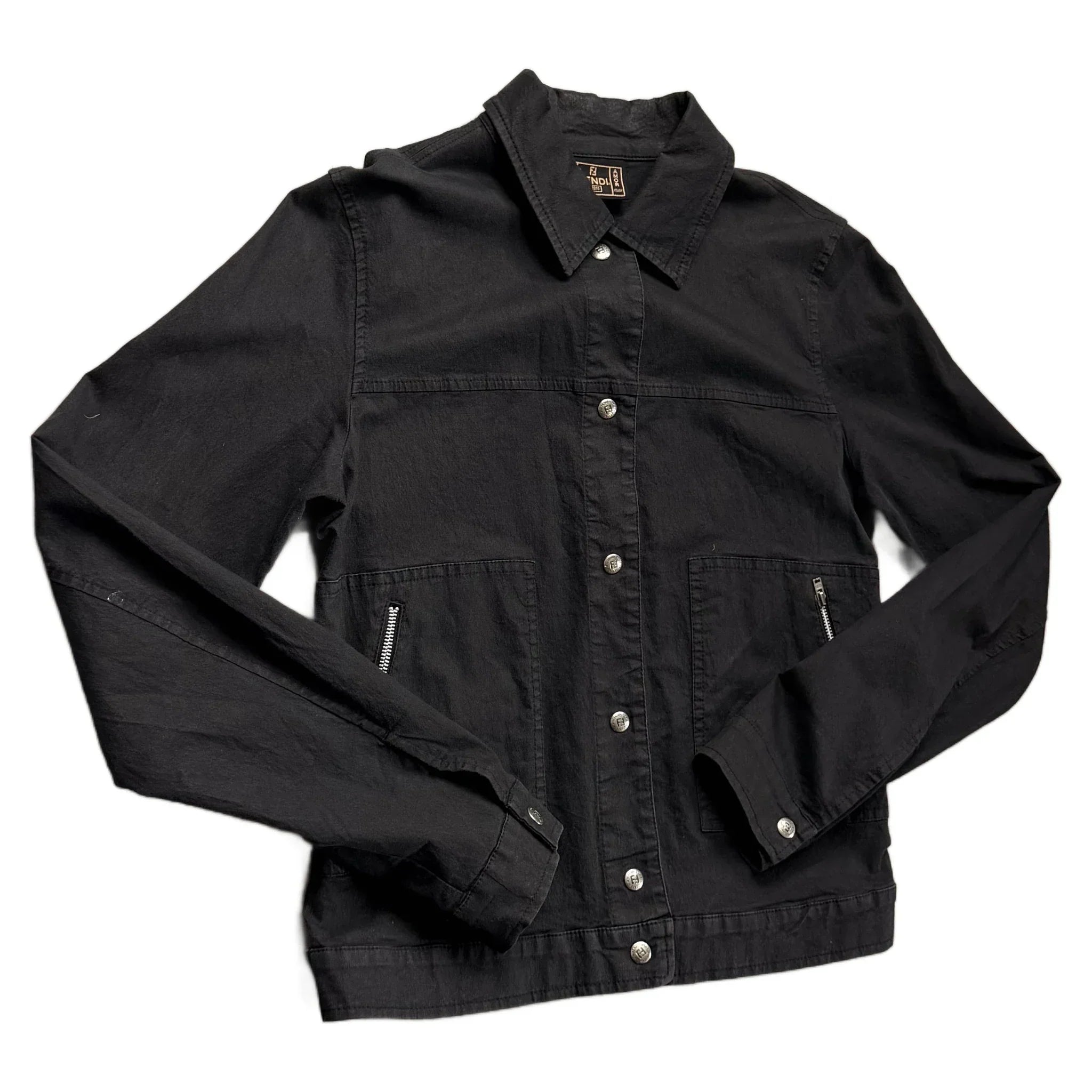 Fendi Jacket - Black - S