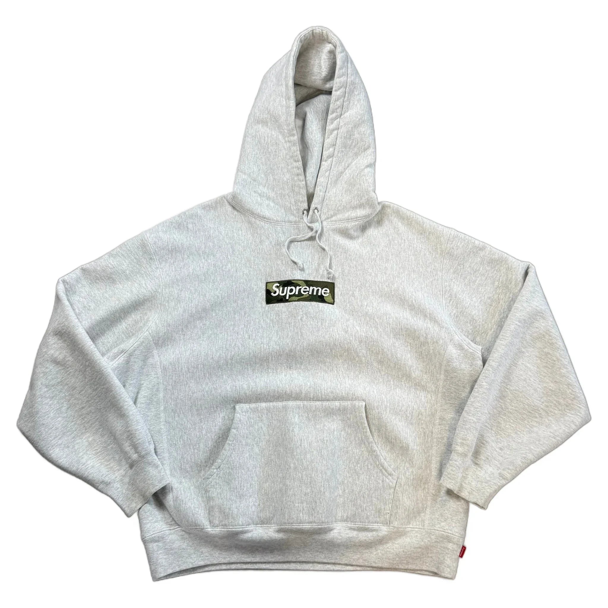 Supreme Box Logo Hoodie - Grey - L