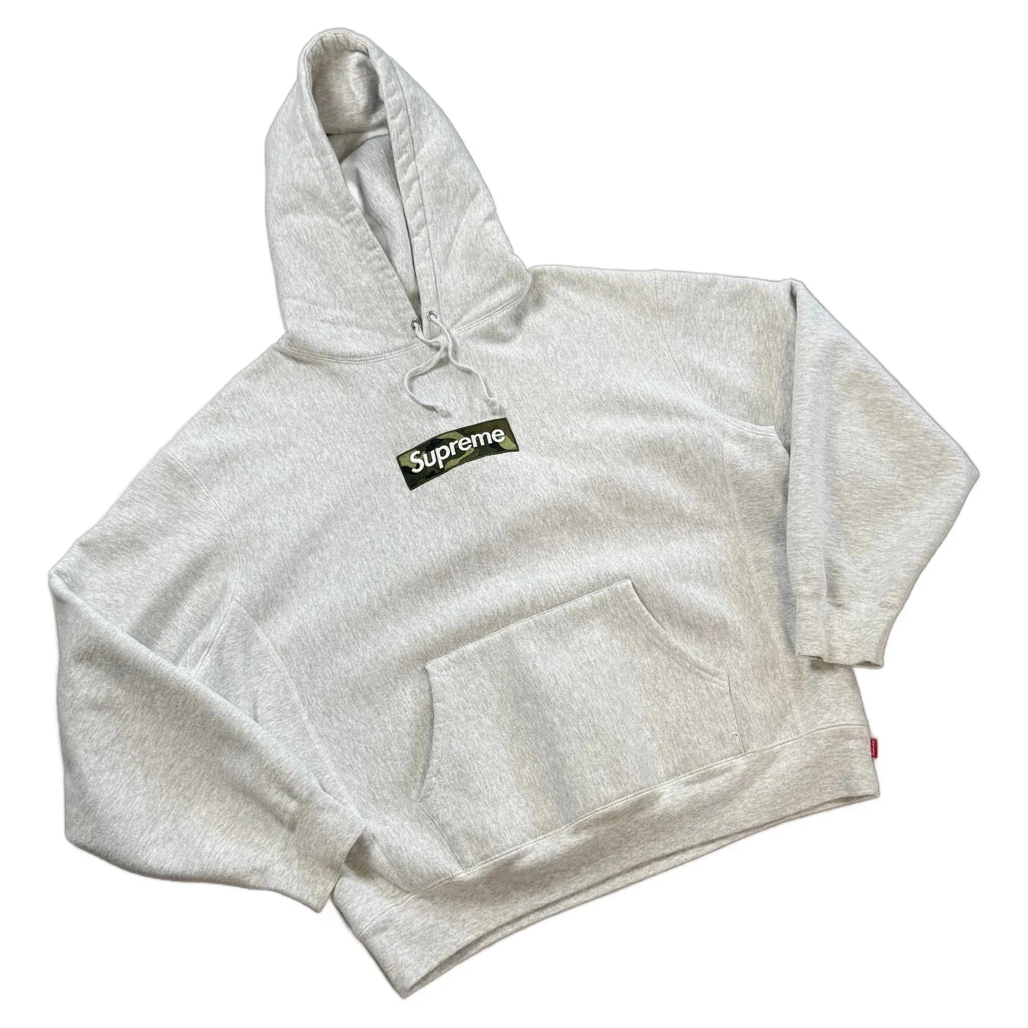 Supreme Box Logo Hoodie - Grey - L