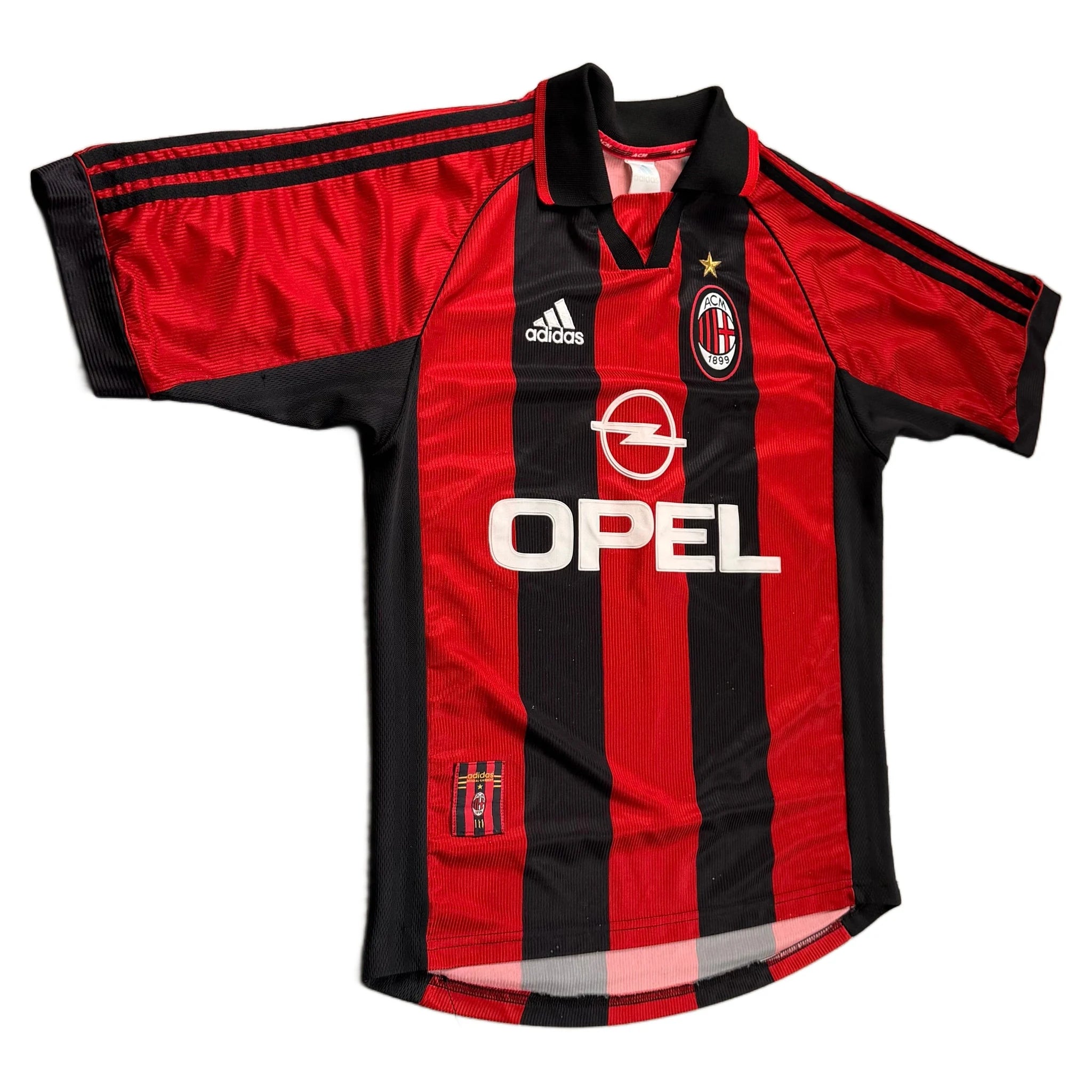 AC Milan Home Shirt - Red - S - 1998
