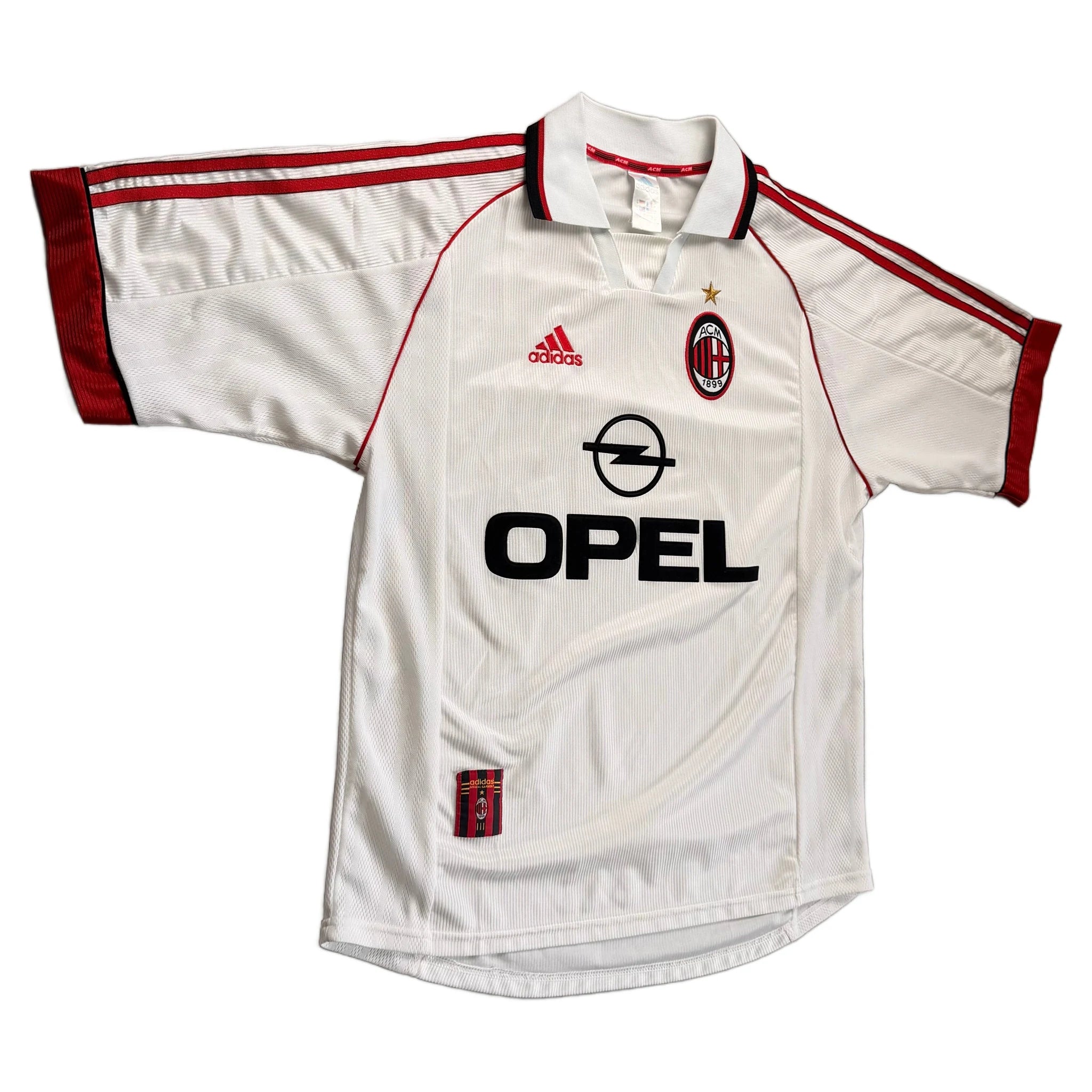 AC Milan Away Shirt - White - M - 1998