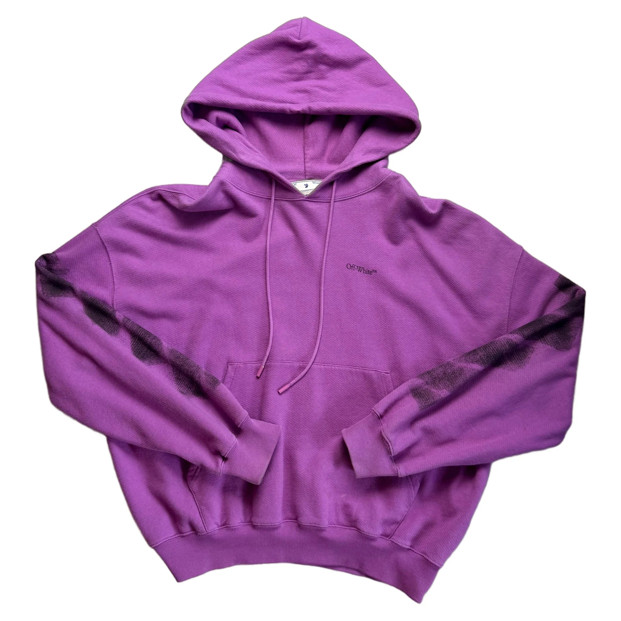 Off-White Hoodie - Purple - XL