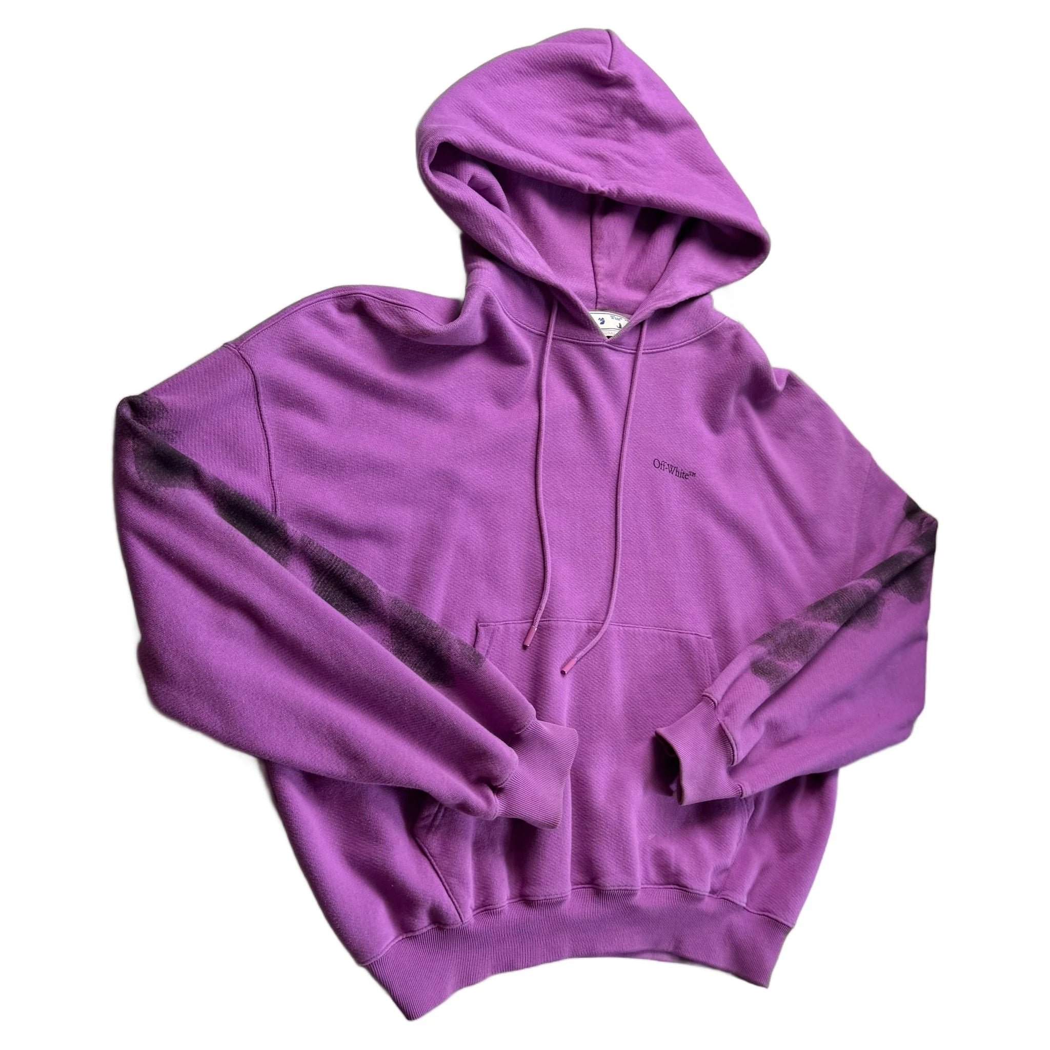 Off-White Hoodie - Purple - XL