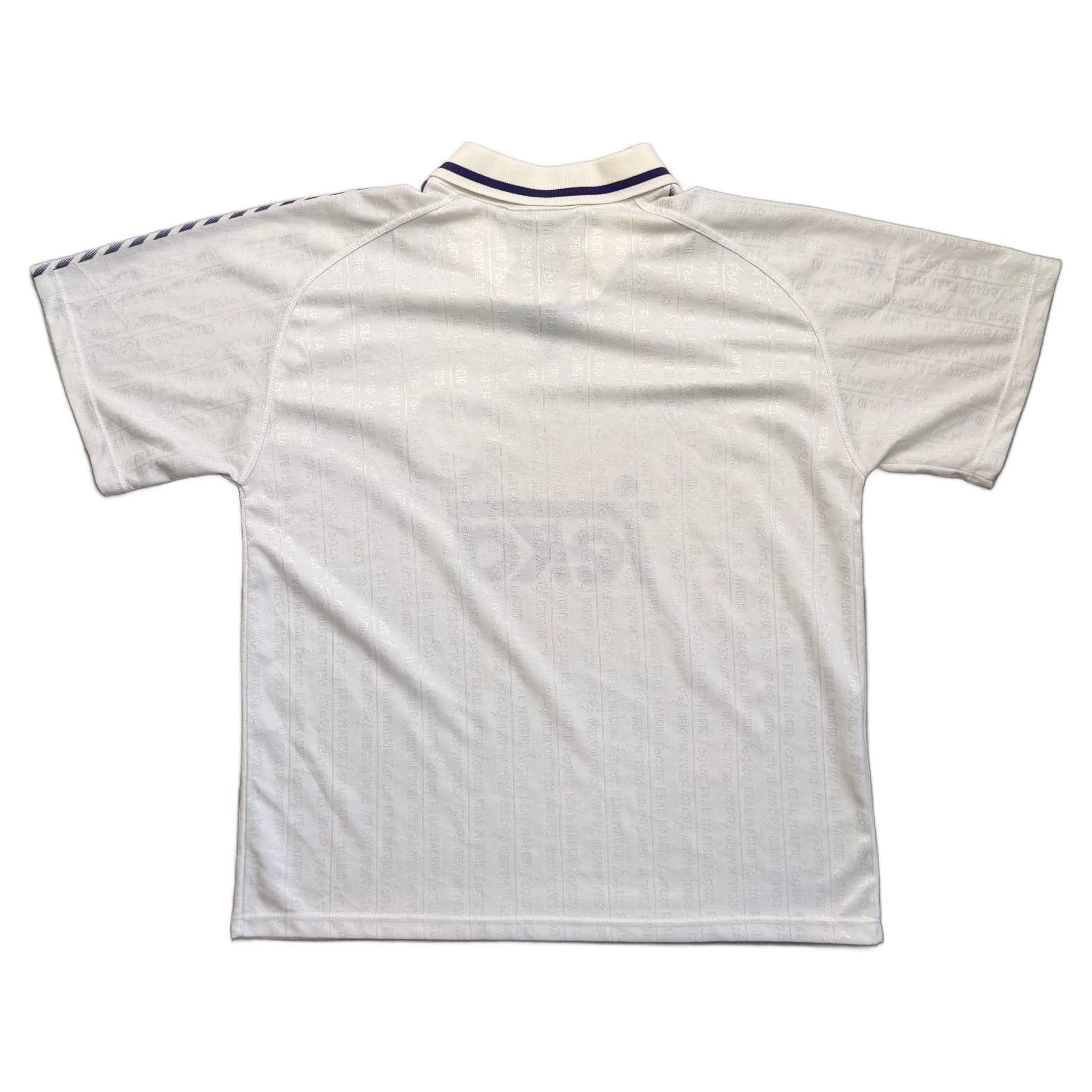 Real Madrid Home Shirt - White - M - 1996-97