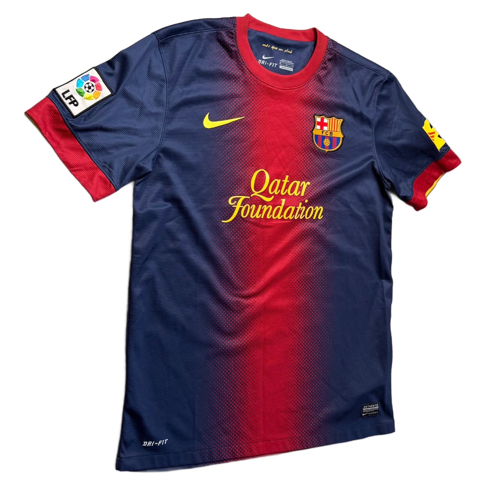 Nike Barcelona Home Shirt - Blue - M - 2012
