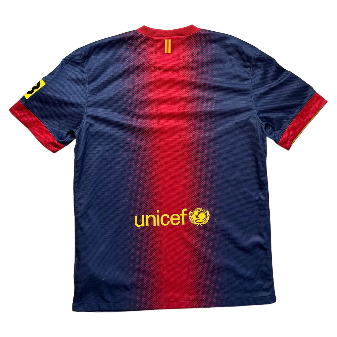Nike Barcelona Home Shirt - Blue - M - 2012