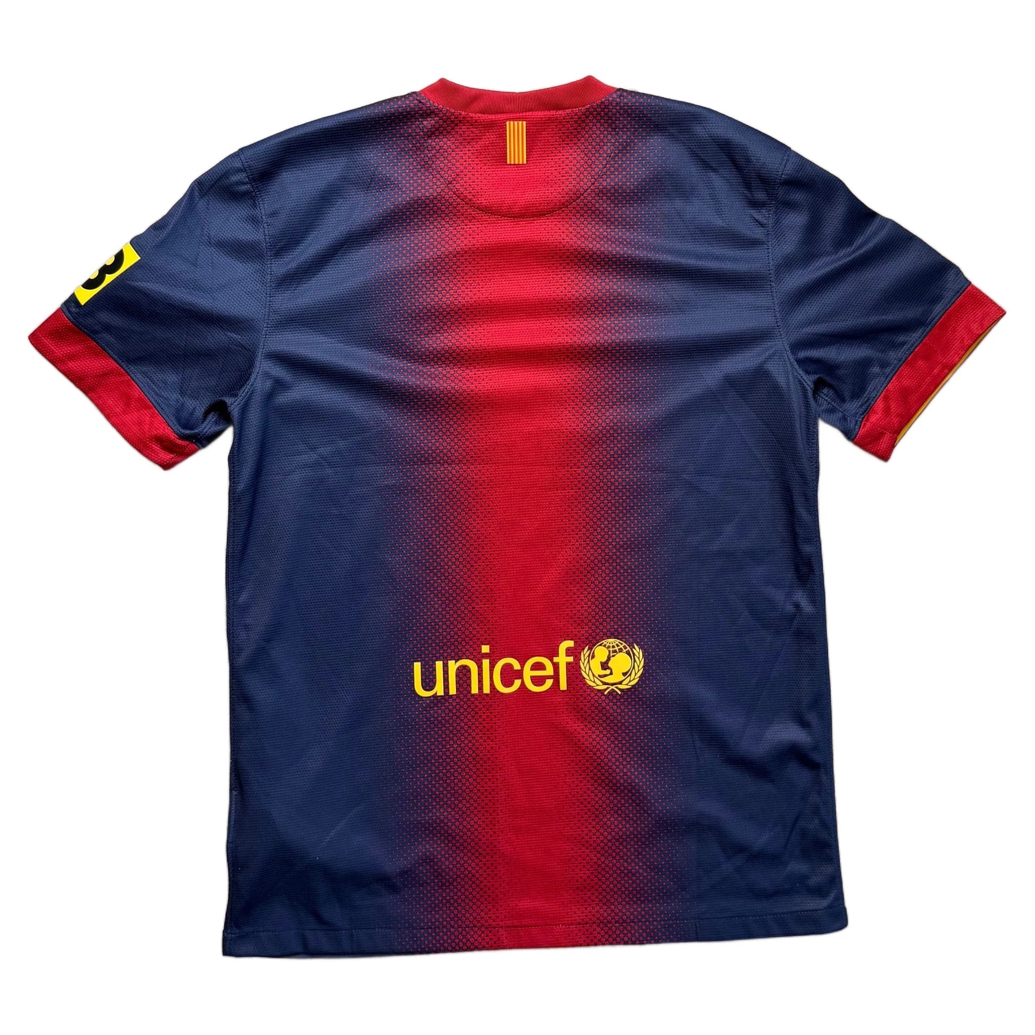Nike Barcelona Home Shirt - Blue - M - 2012
