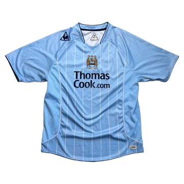 Manchester City Home Shirt - Blue - XL - 2007