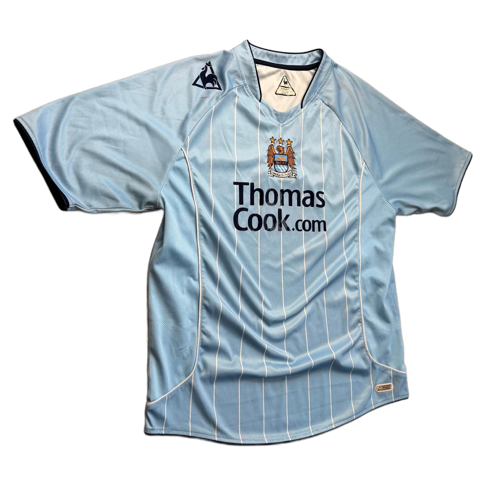 Manchester City Home Shirt - Blue - XL - 2007