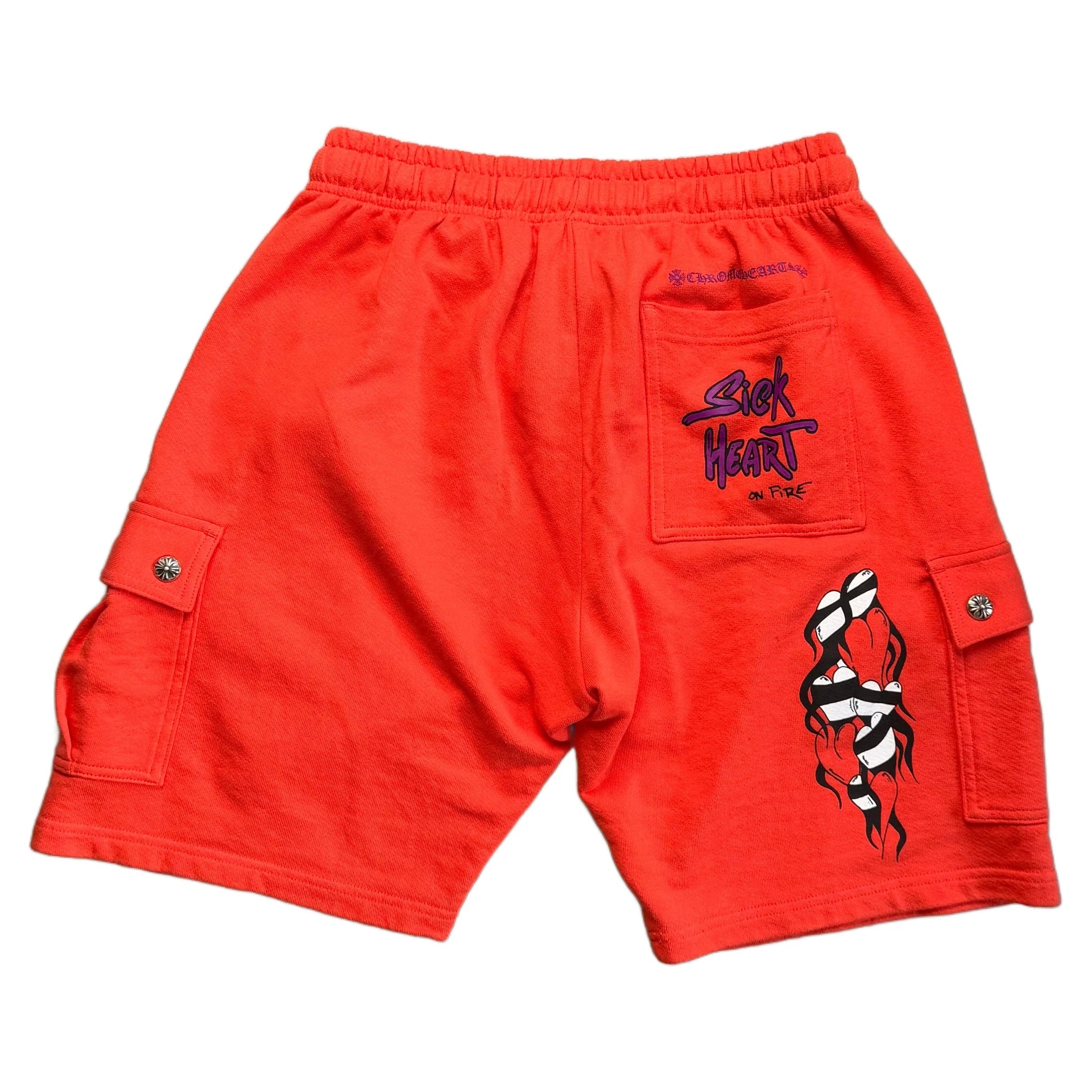 Chrome Hearts Matty Boy Shorts - Orange - L