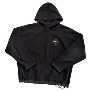 Chrome Hearts Fleece Hoodie - Black - L