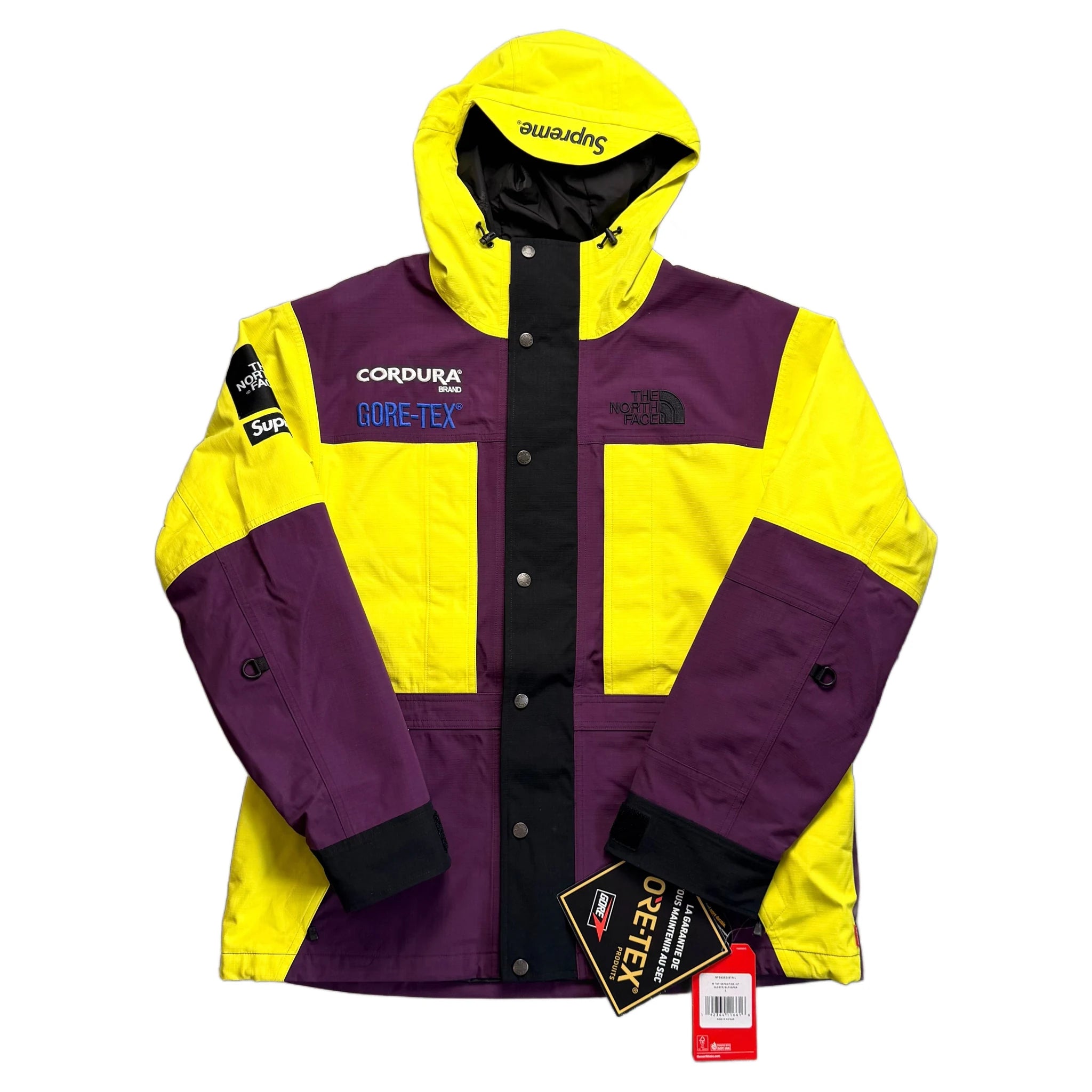 Supreme x The North Face Jacket - Yellow Purple - L